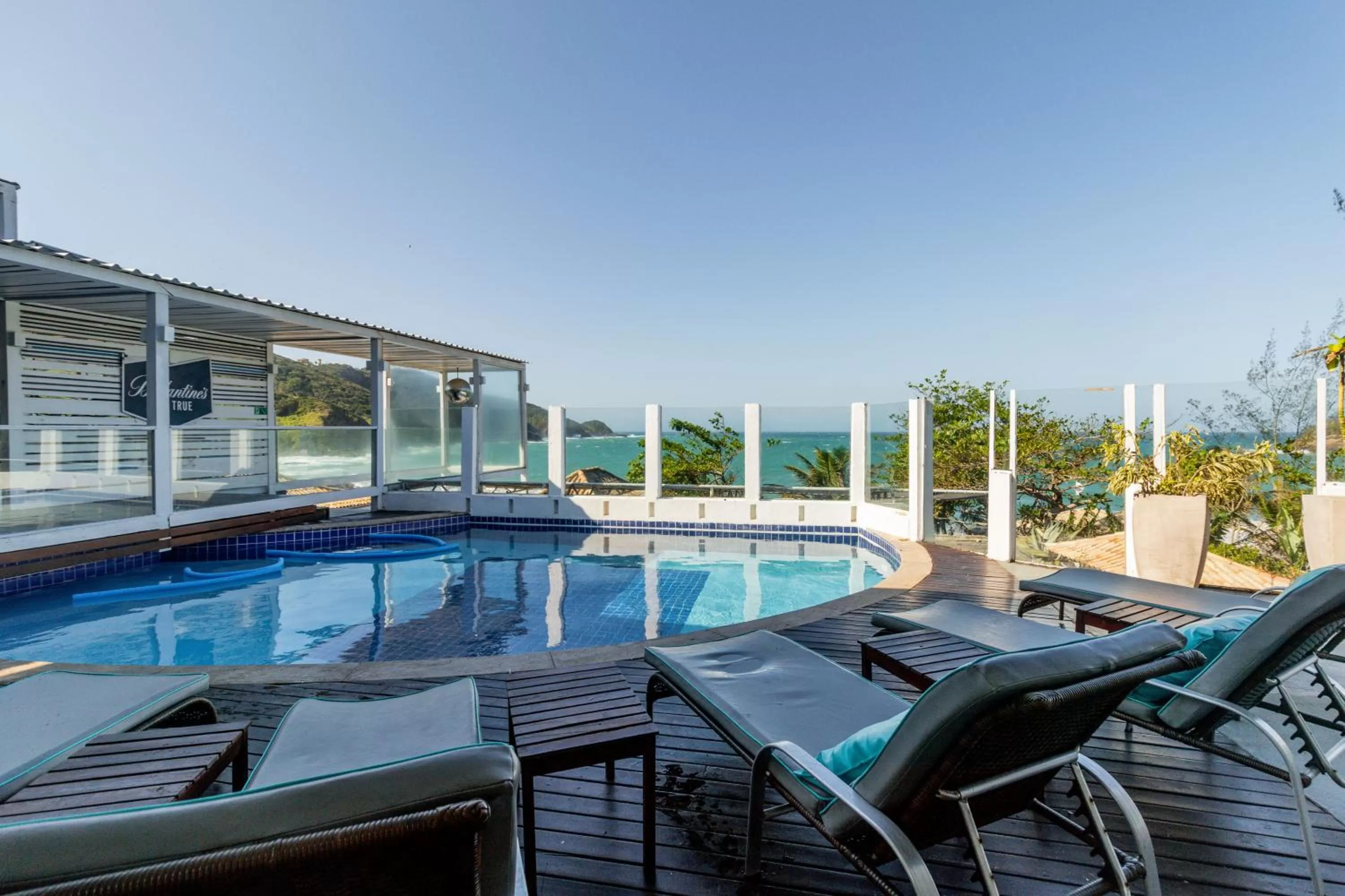 Pool view in Hotel Pousada Brava Club