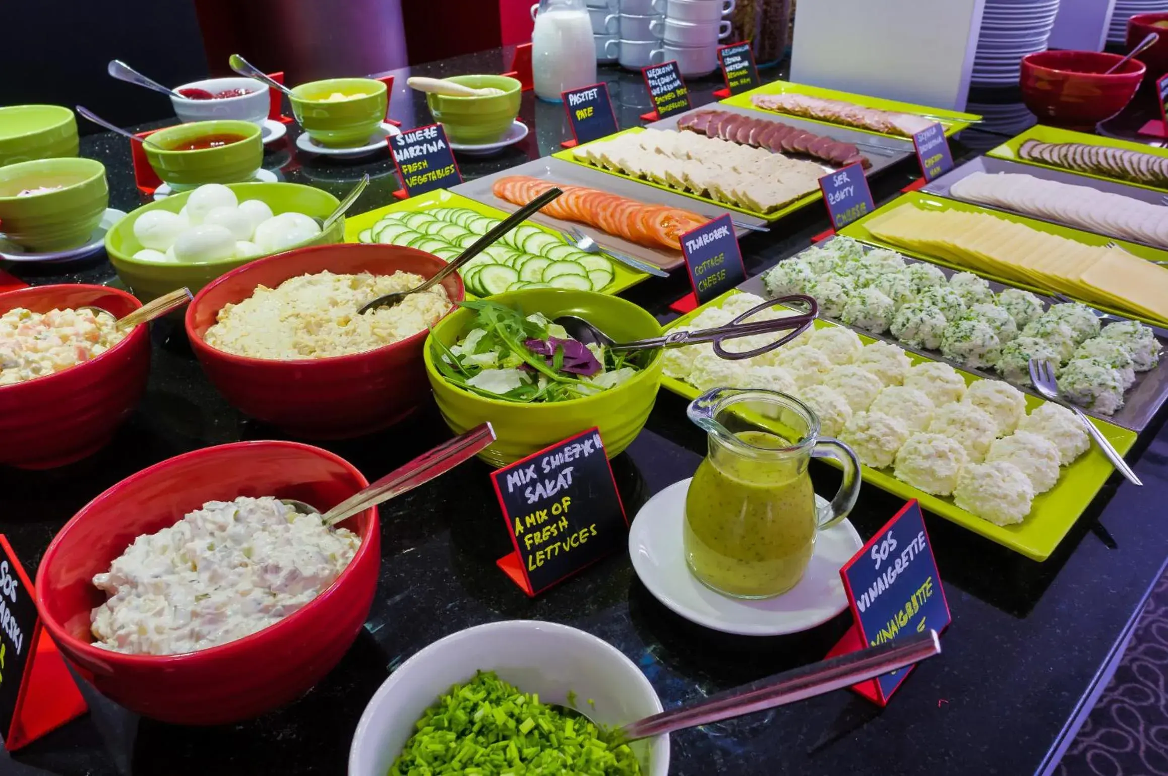 Buffet breakfast in ibis Styles Bielsko Biala Buffet breakfast in ibis Styles Bielsko Biala