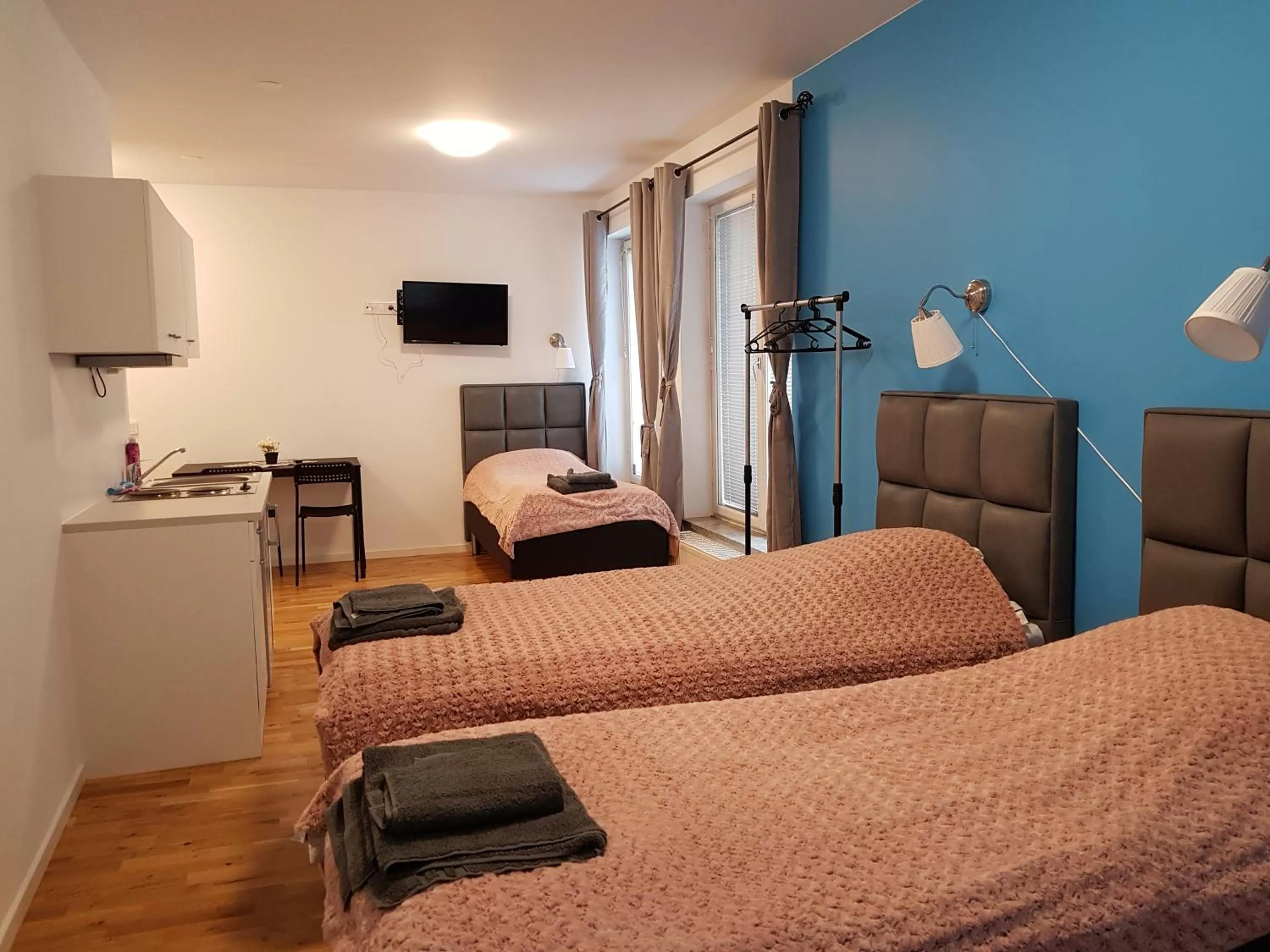 Bed in Hotel Kringelstaden