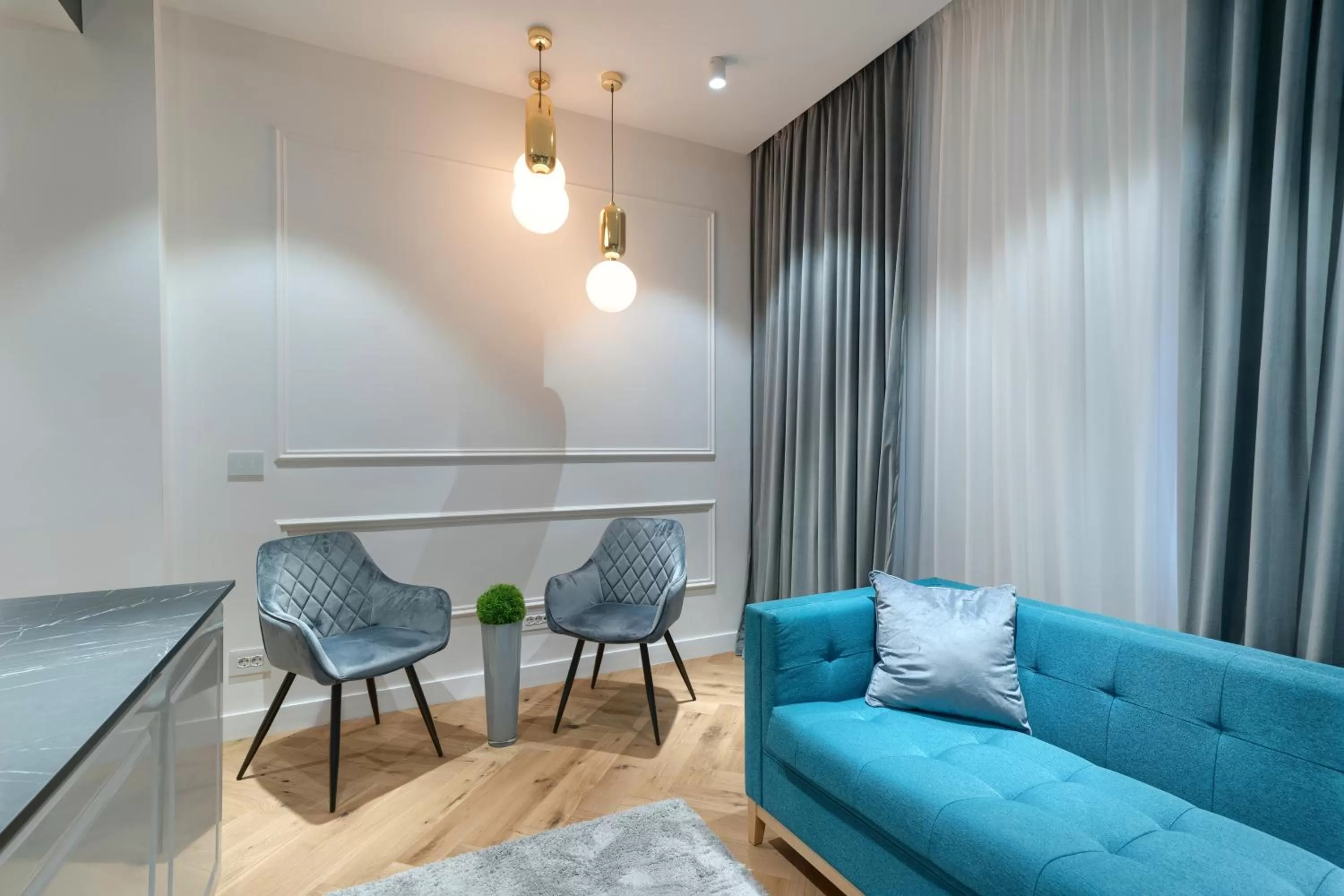 Living room in Elysium Residence