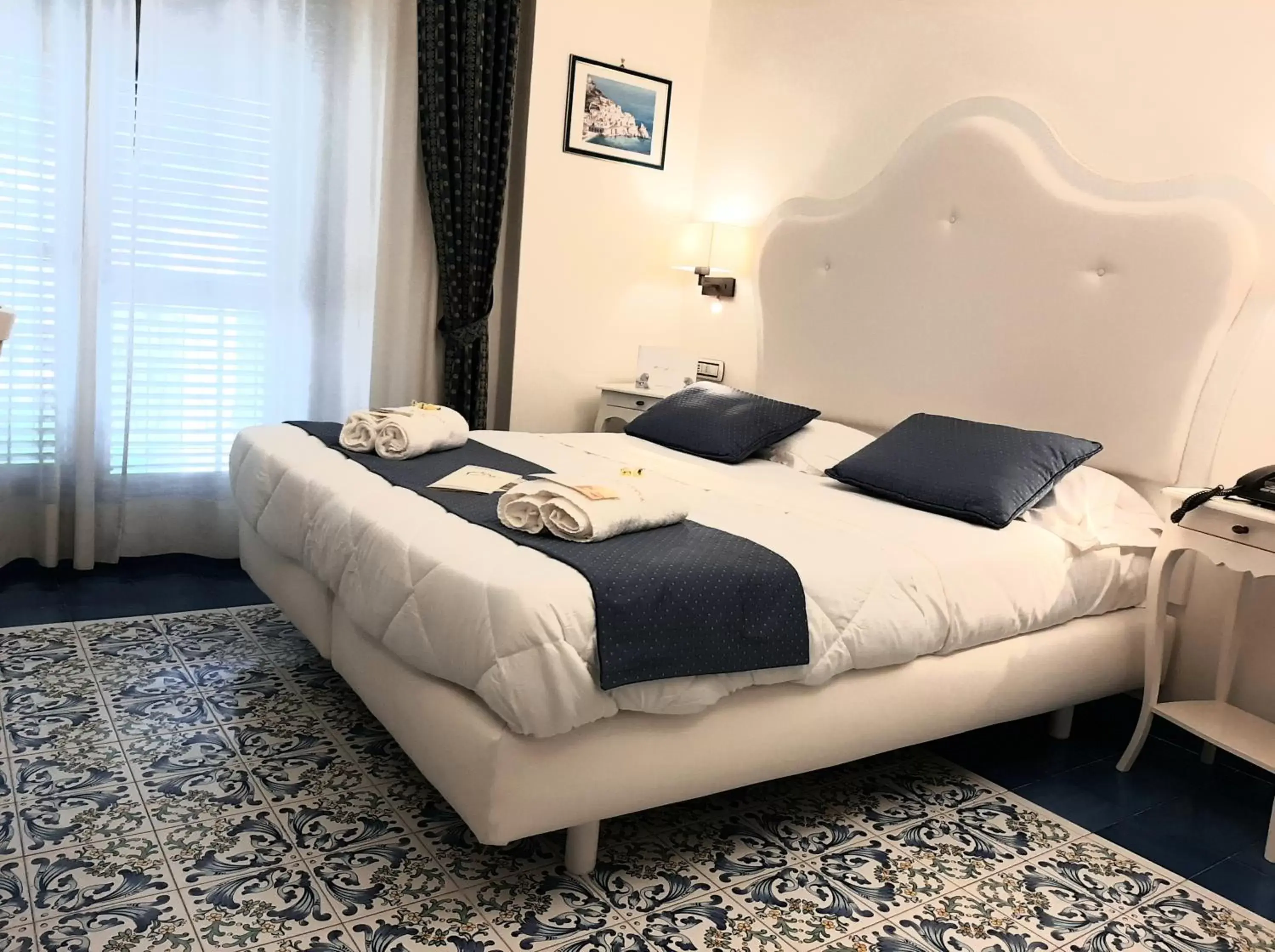 Bed in Hotel Santa Lucia