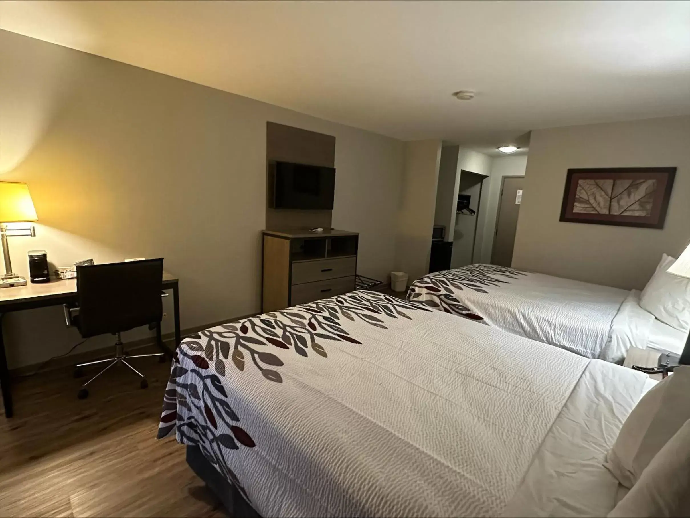 Photo of the whole room, Bed in Red Roof Inn Gurnee - Waukegan