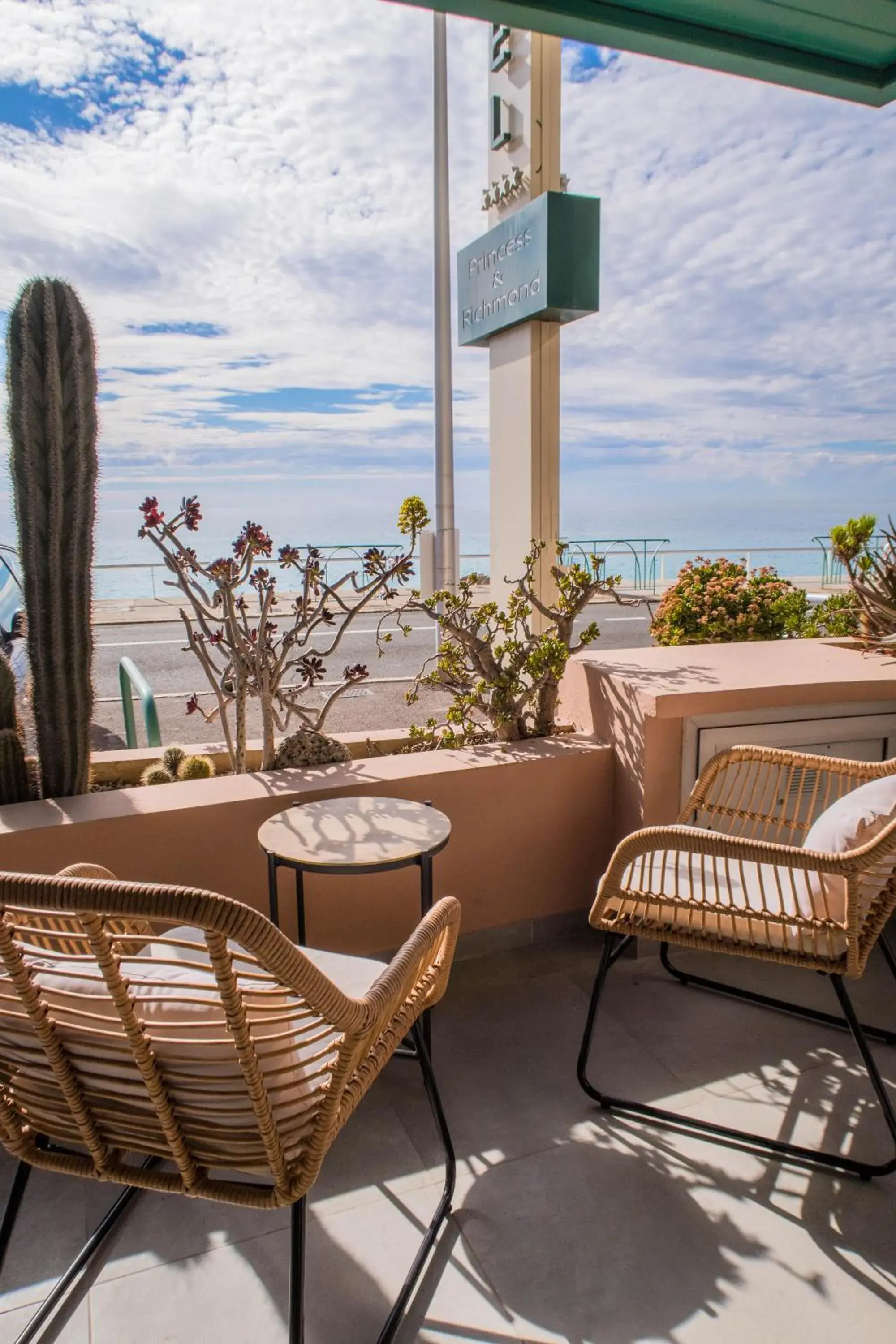 Patio, Sea View in Princess Et Richmond