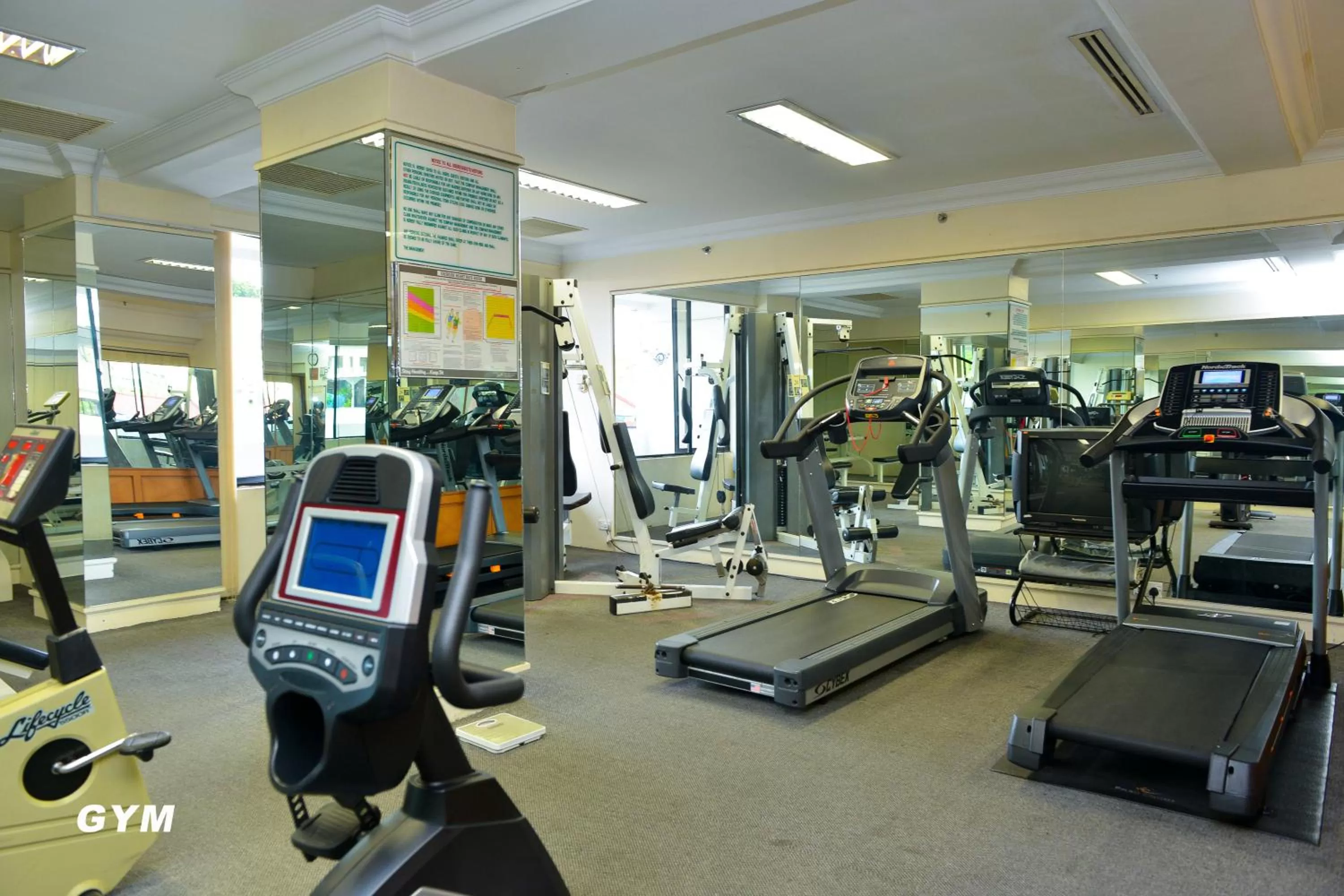 Fitness centre/facilities in Dynasty Hotel Miri