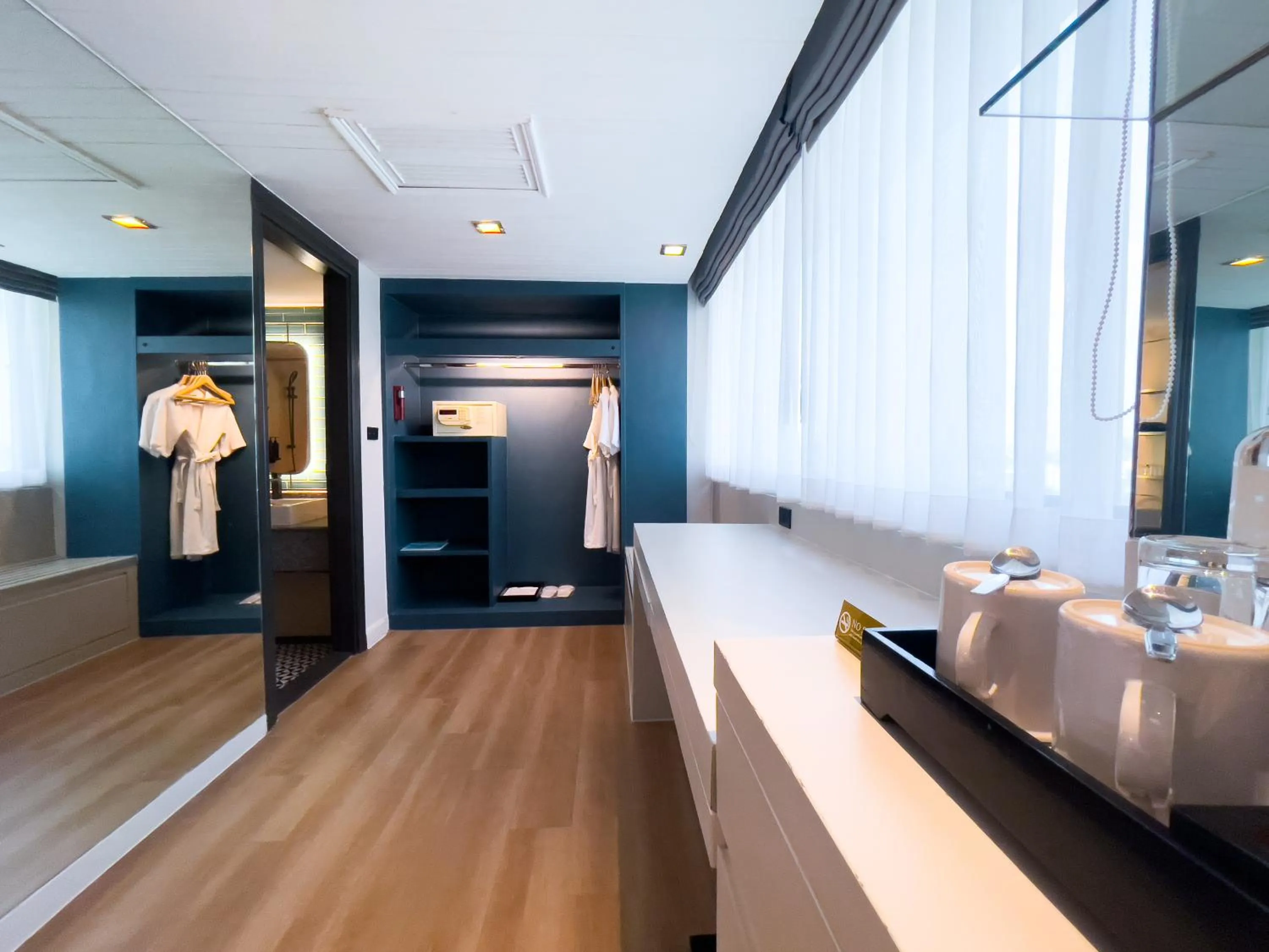 wardrobe in A-ONE Bangkok Hotel