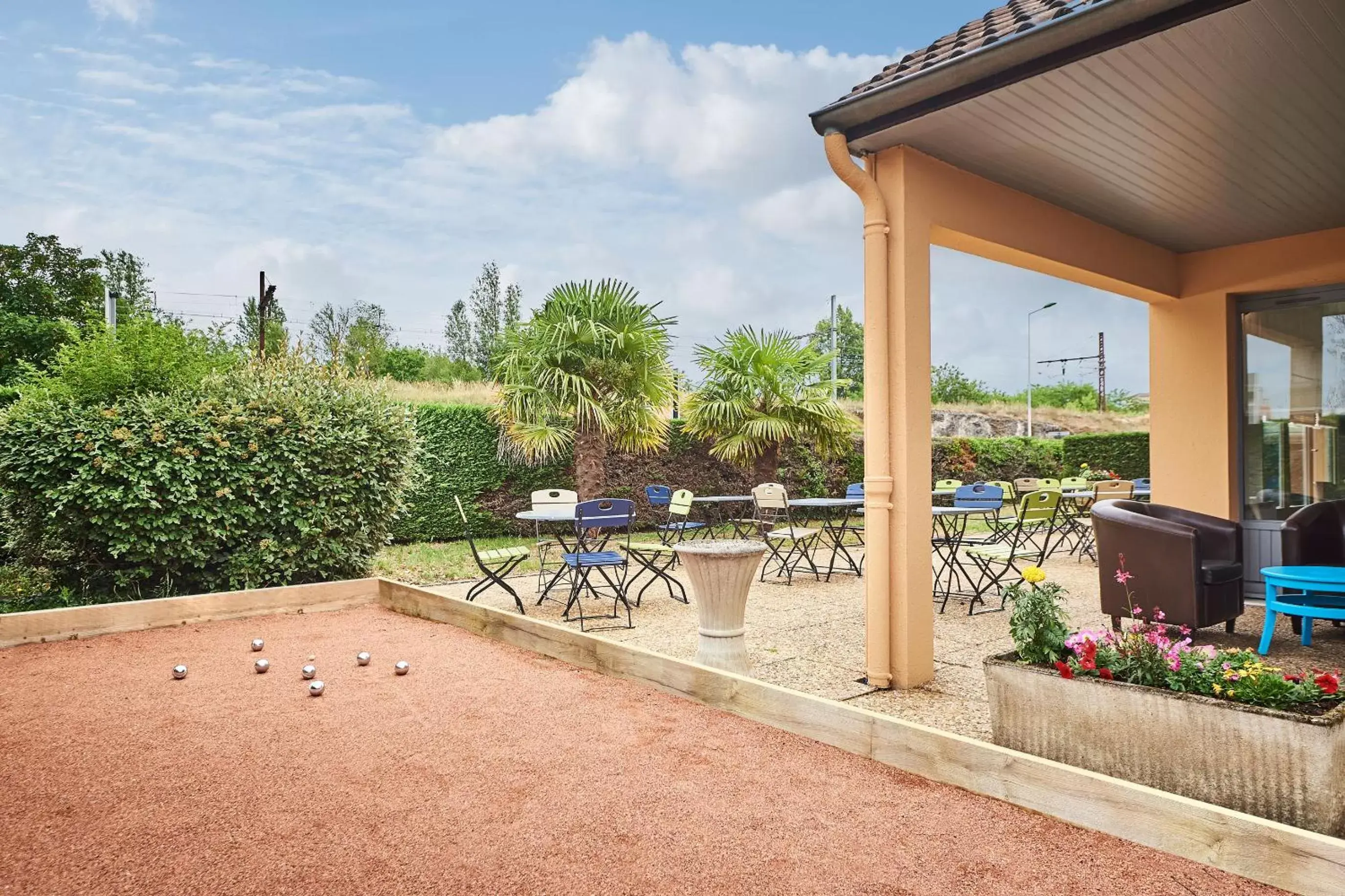 Balcony/Terrace in Kyriad Direct Lyon Sud - Chasse-Sur-Rhône