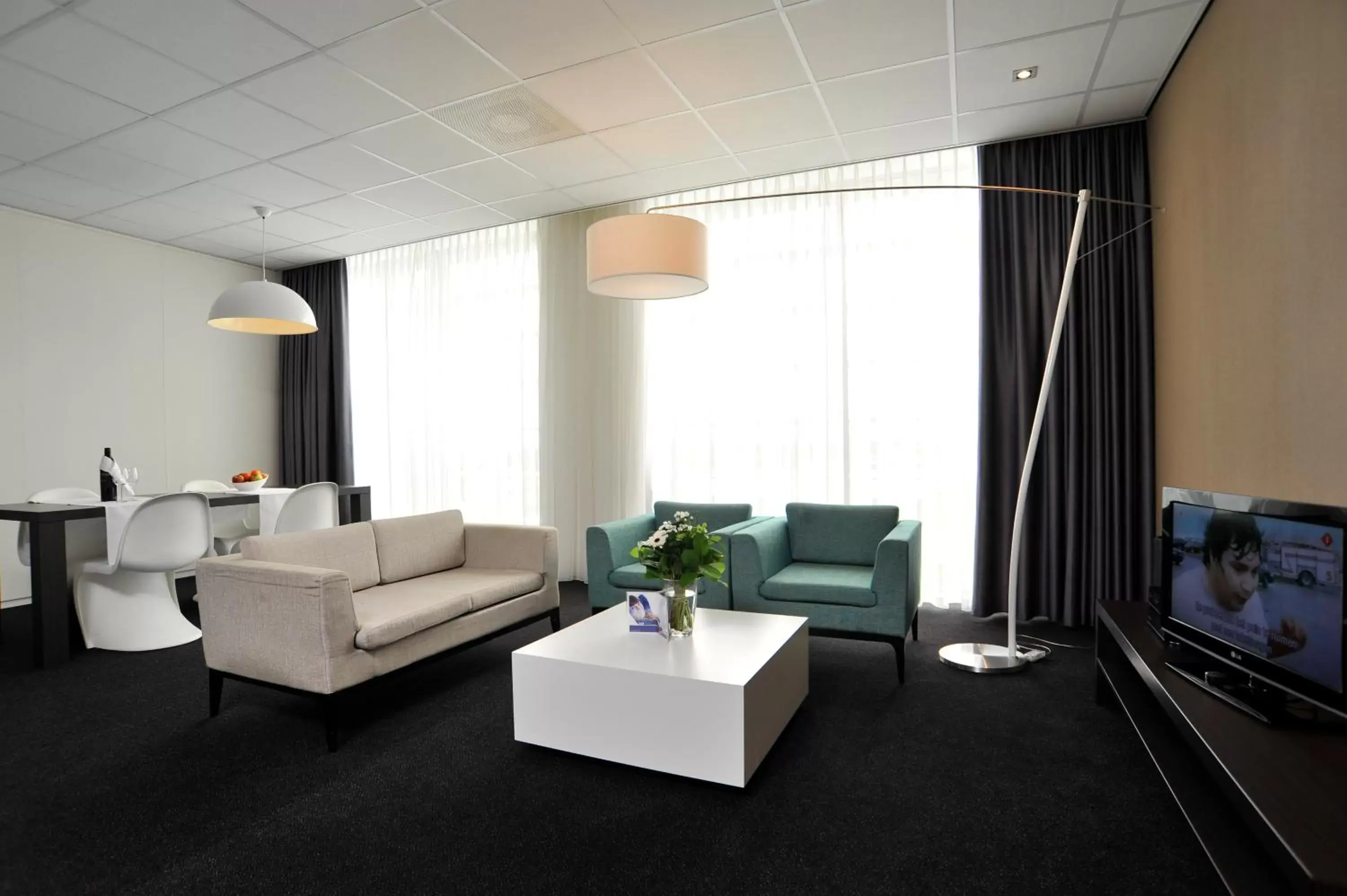Living room, Seating Area in Fletcher Hotel-Restaurant Parkstad- Zuid Limburg
