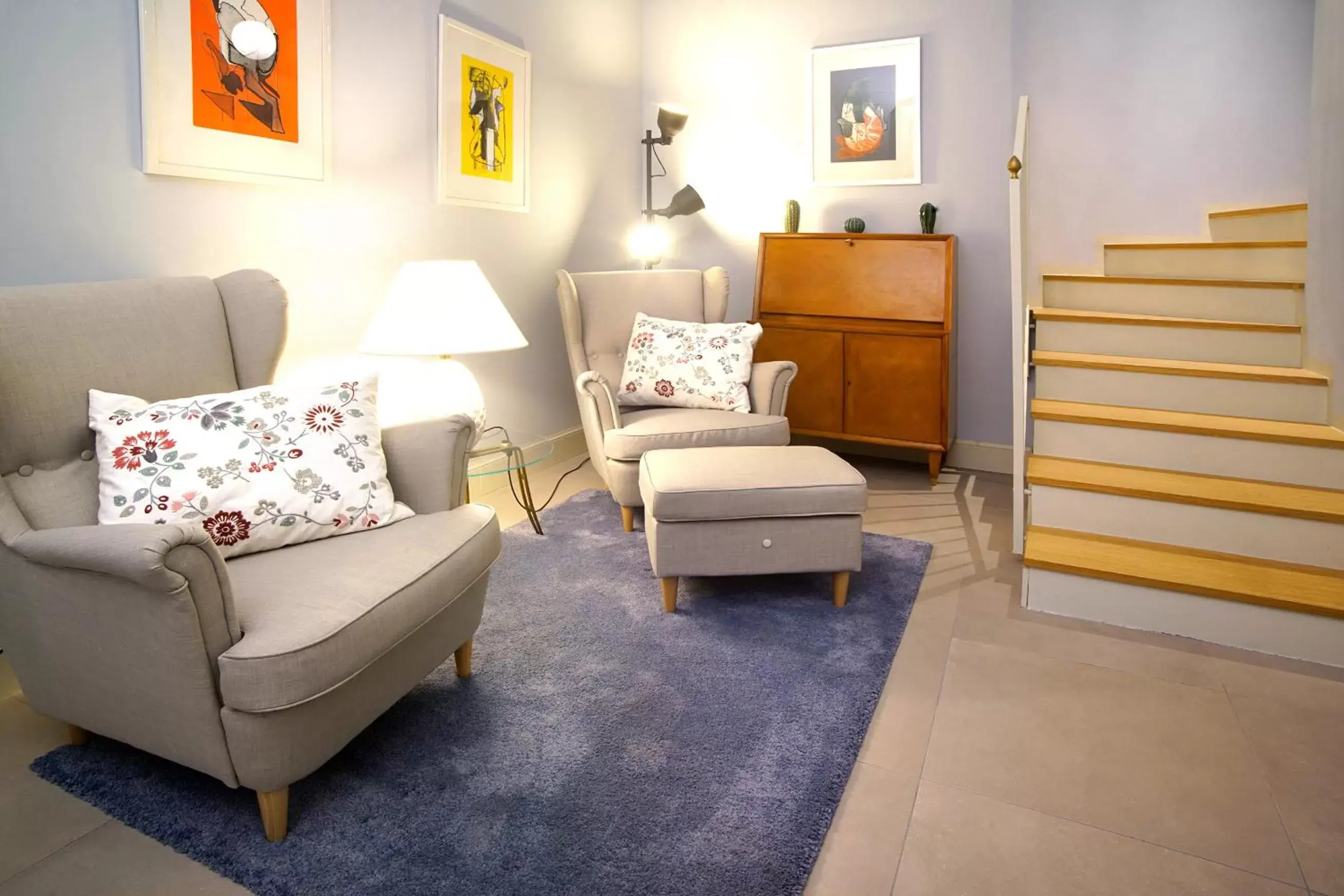 Living room, Seating Area in Casa Sironi