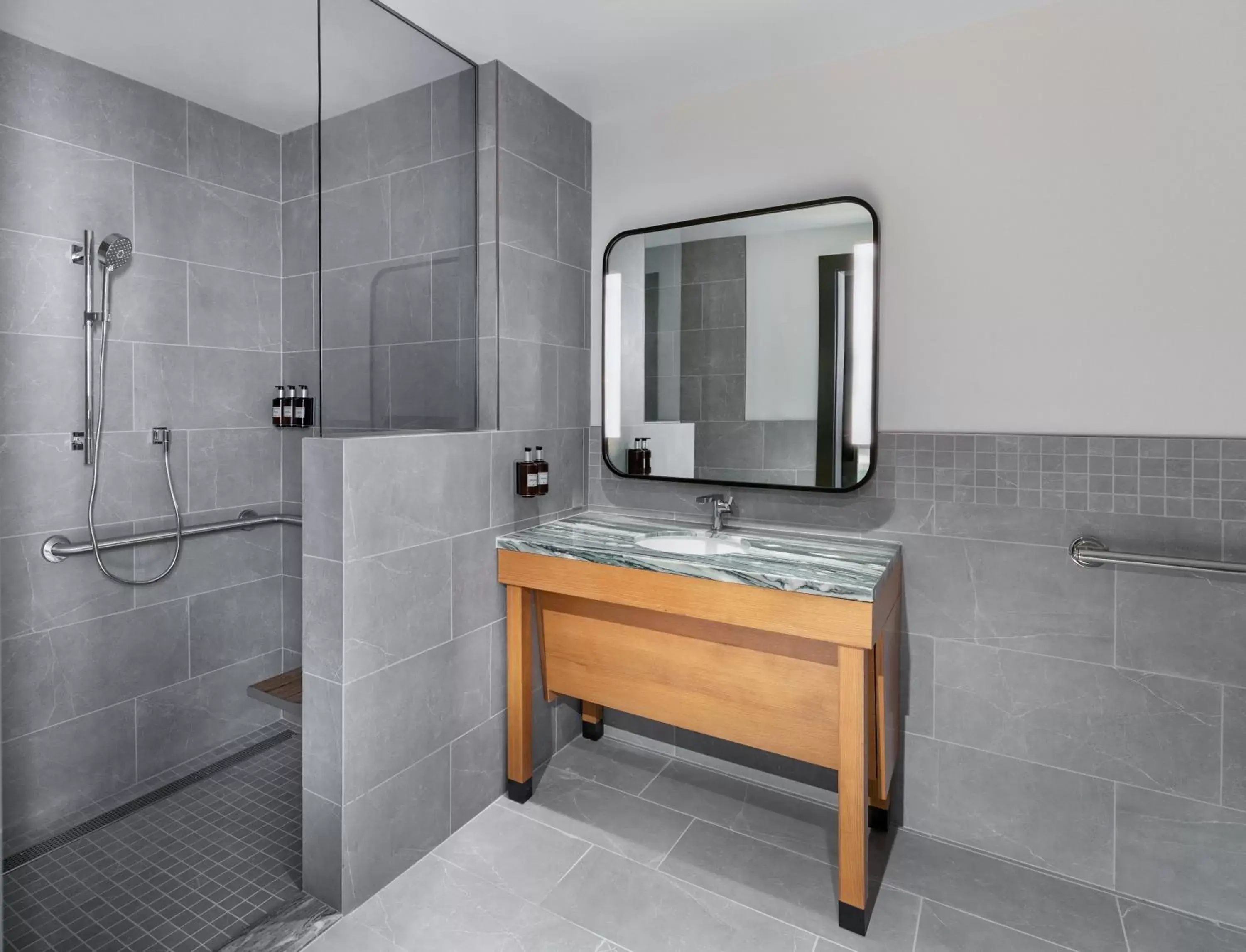 Bathroom in Kissel Uptown Oakland, in the Unbound Collection by Hyatt