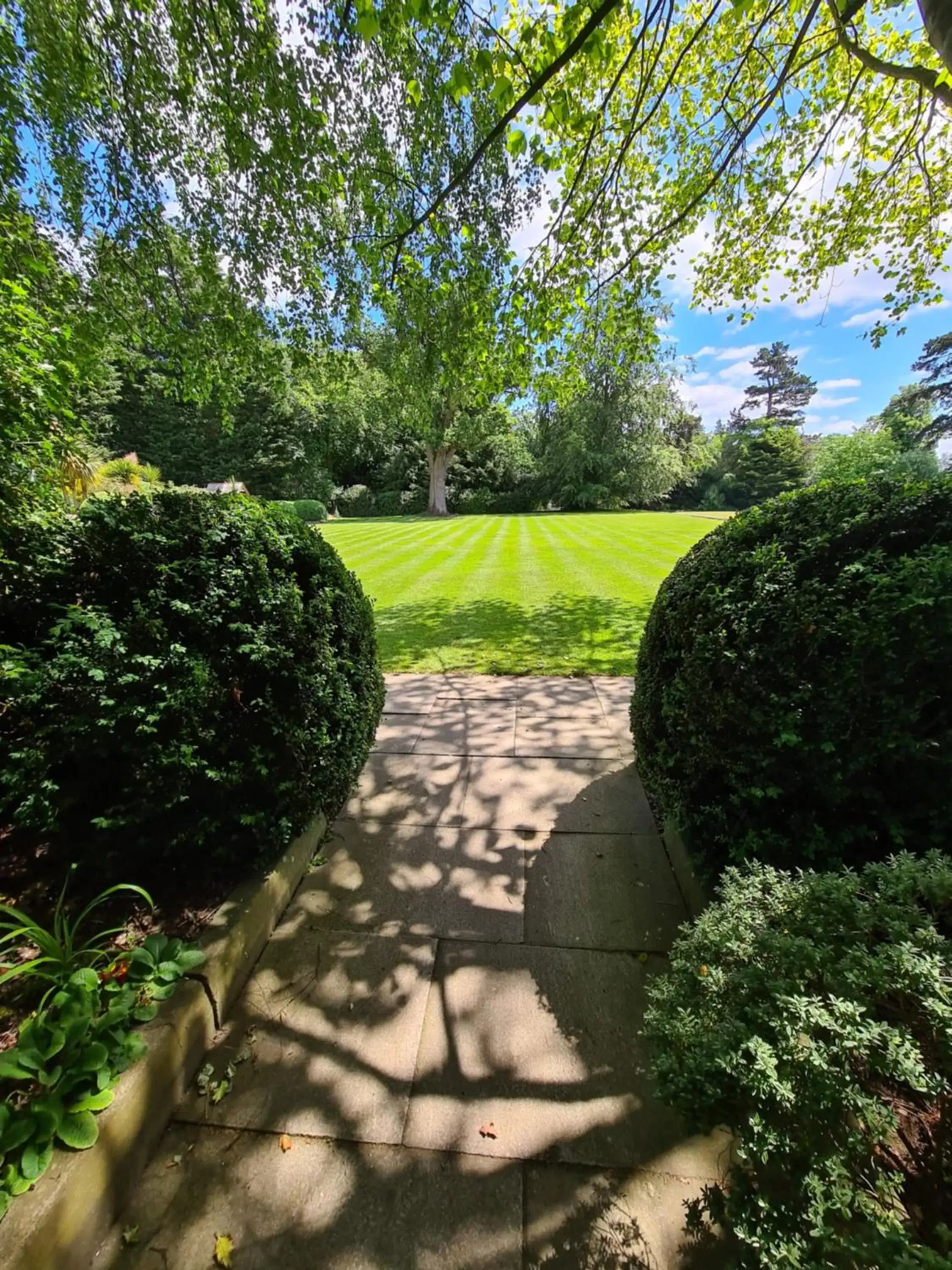 Garden in Rowton Hall Hotel and Spa