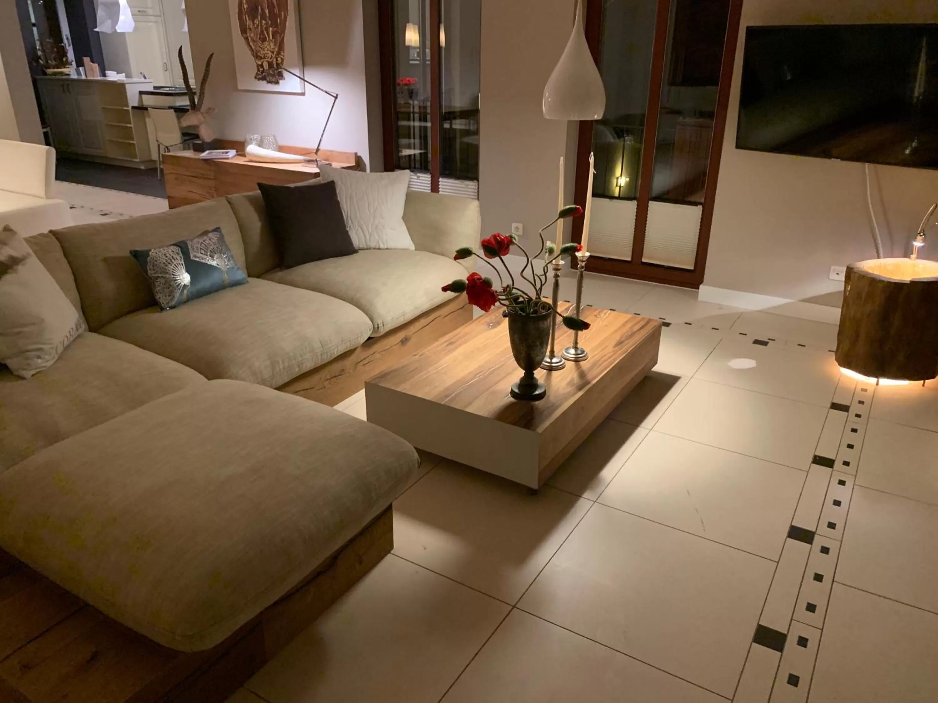 Decorative detail in Hotel Inselhof