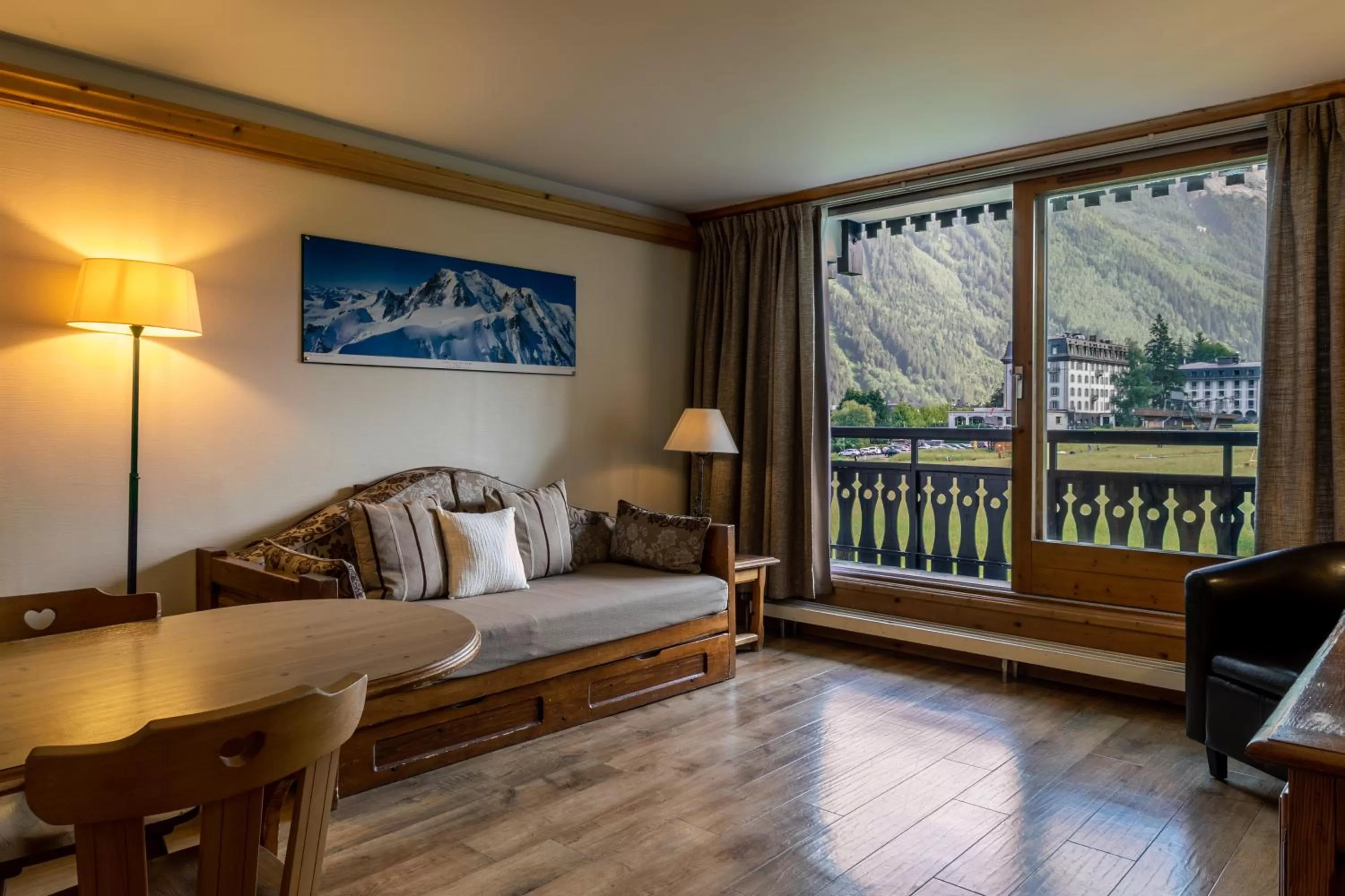 Living room in Les Balcons du Savoy