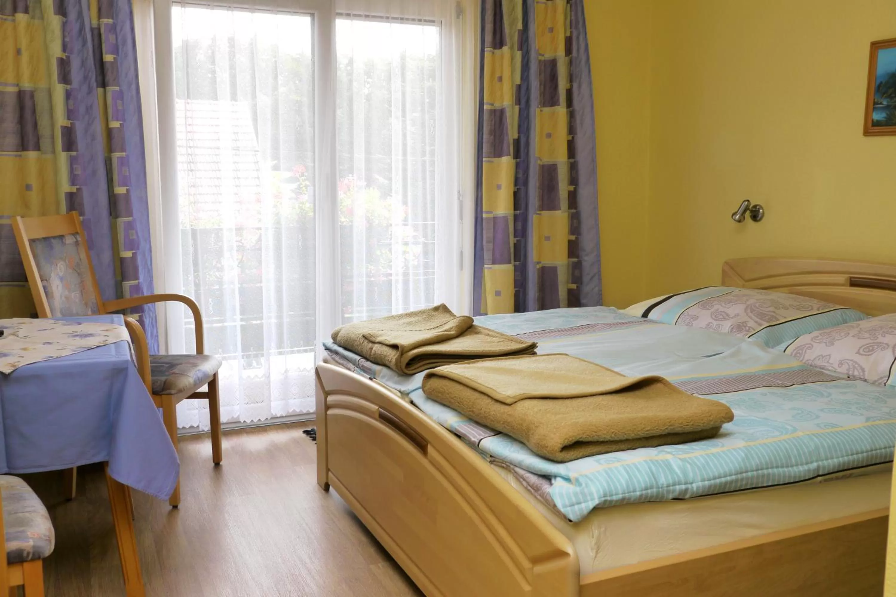 Bed in Gasthof Bader