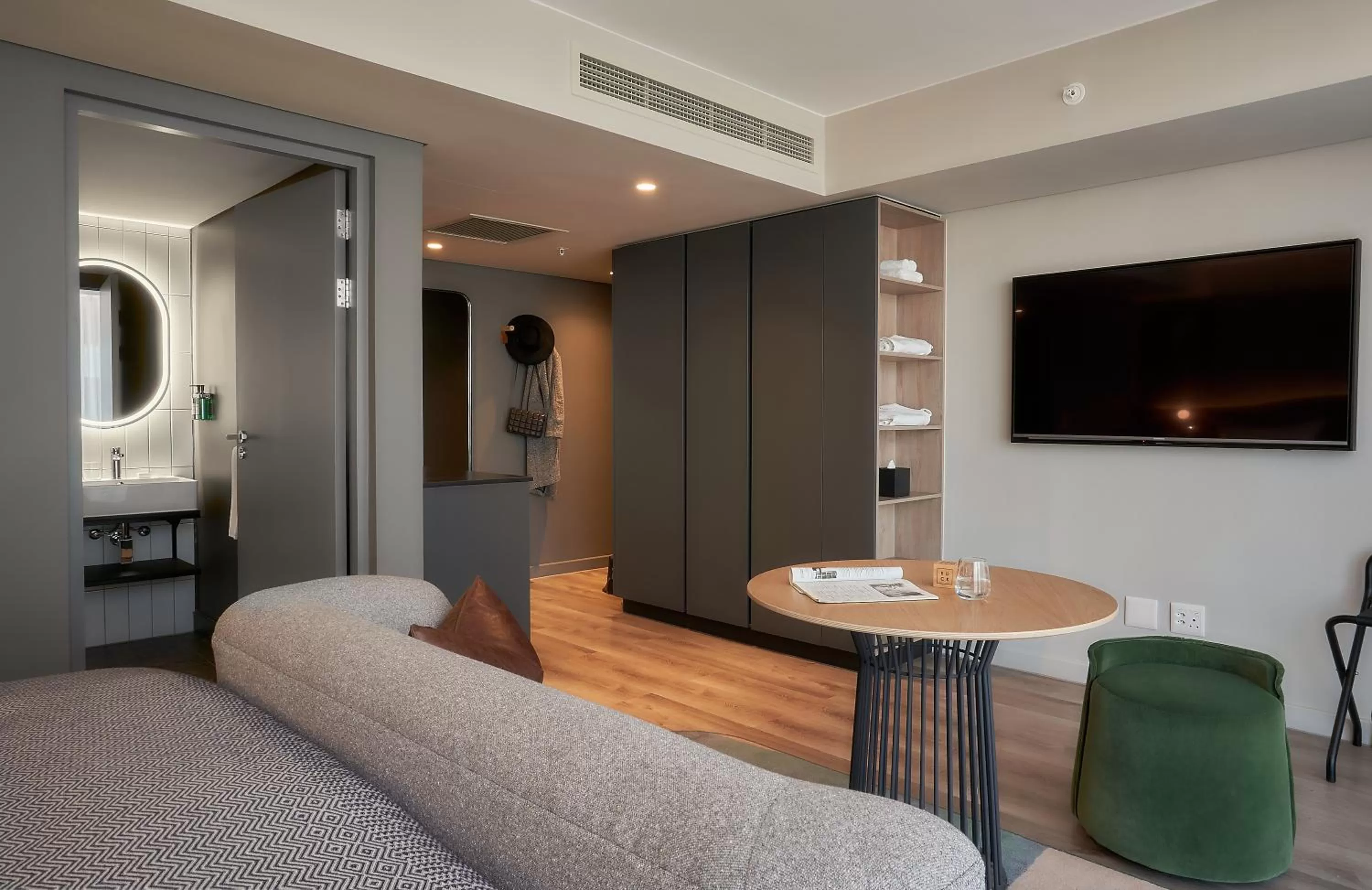 Seating area in The Rockefeller Hotel by NEWMARK