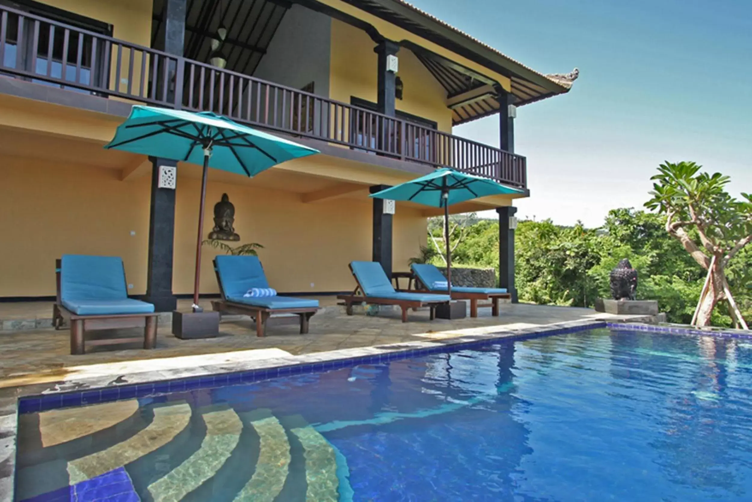 Property building, Swimming Pool in Puri Mangga Sea View Resort and Spa