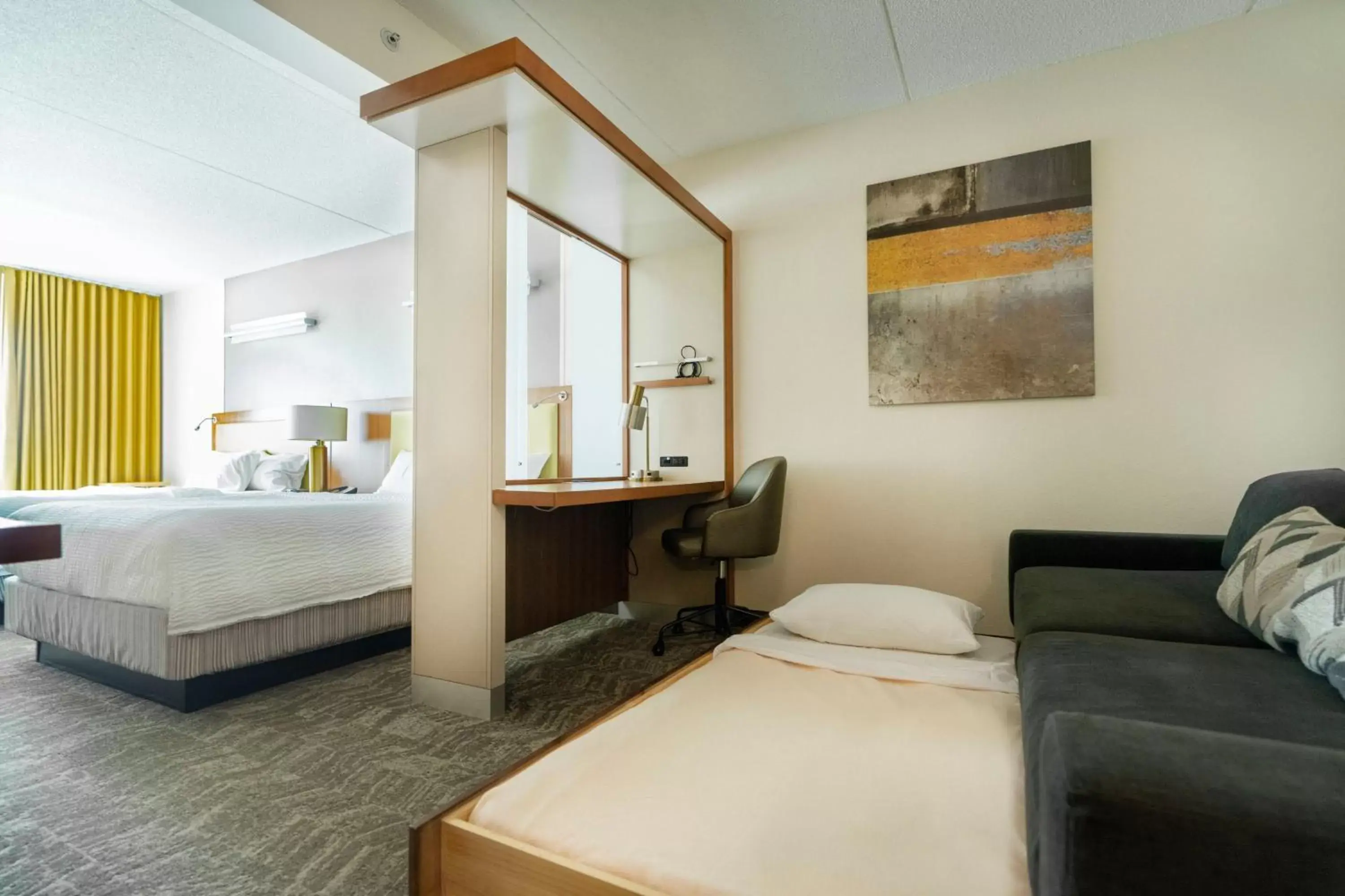 Bedroom, Bed in SpringHill Suites by Marriott Athens West