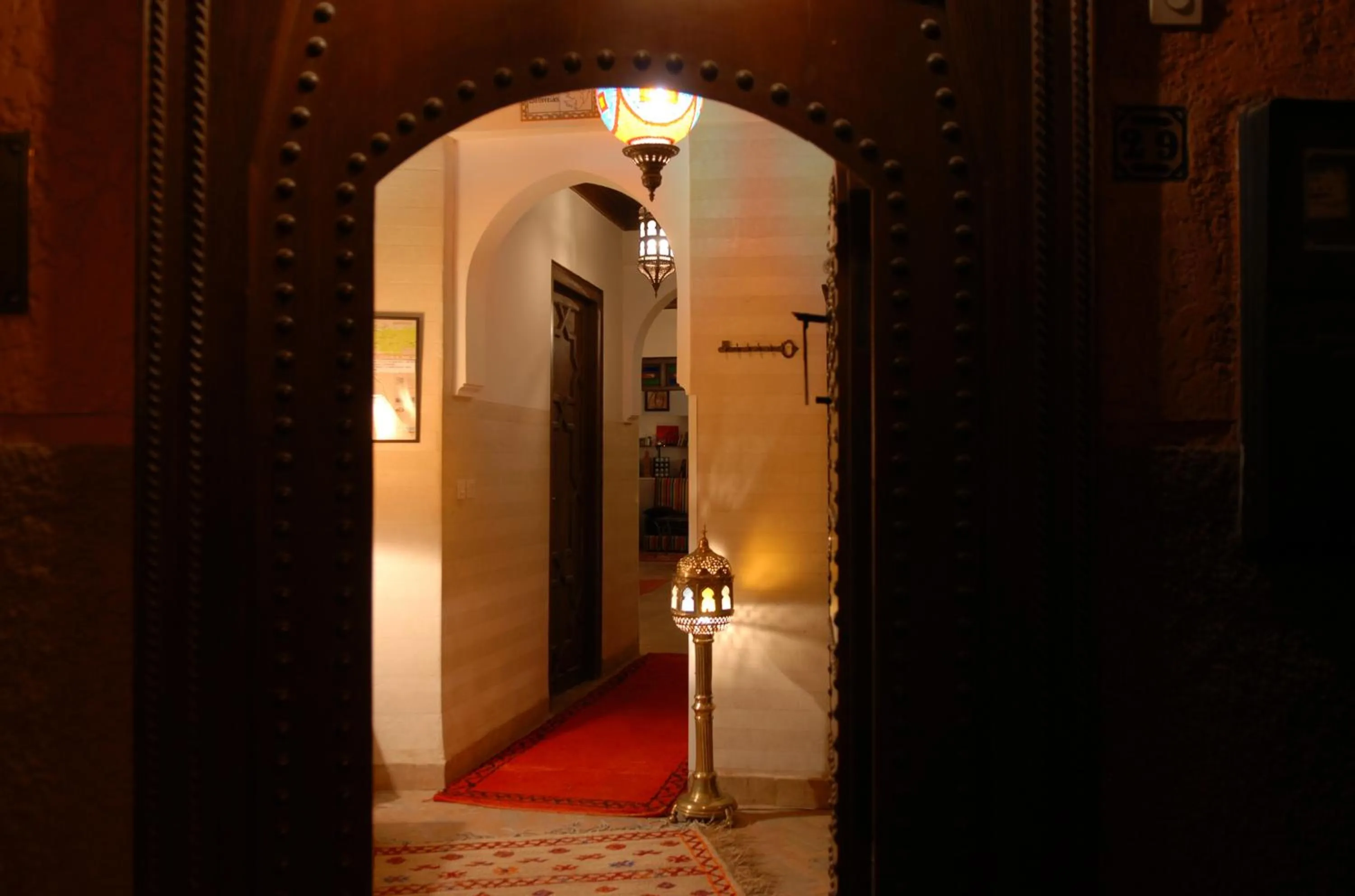 Facade/entrance in Riad Aubrac