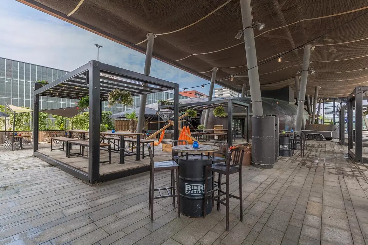 Balcony/Terrace in Leonardo Hotel Almere City Center