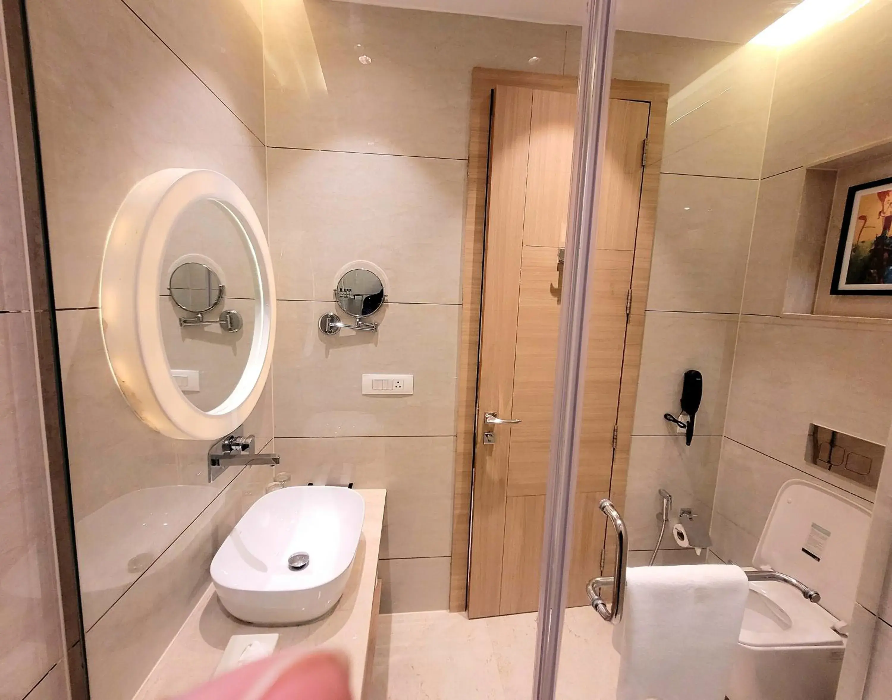 Bathroom in Best Western Vrindavan Bathroom in Best Western Vrindavan