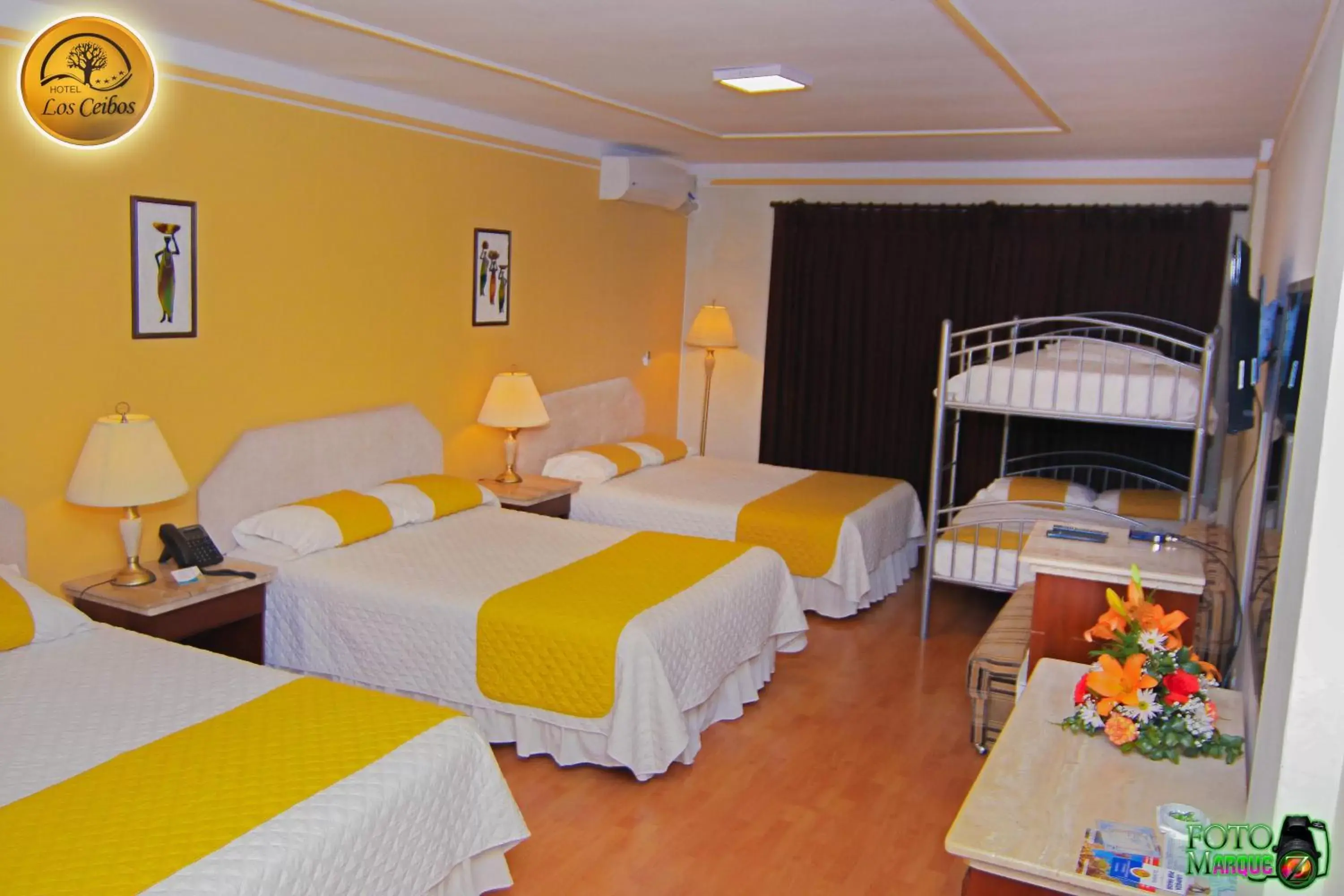 Photo of the whole room in Hotel Los Ceibos