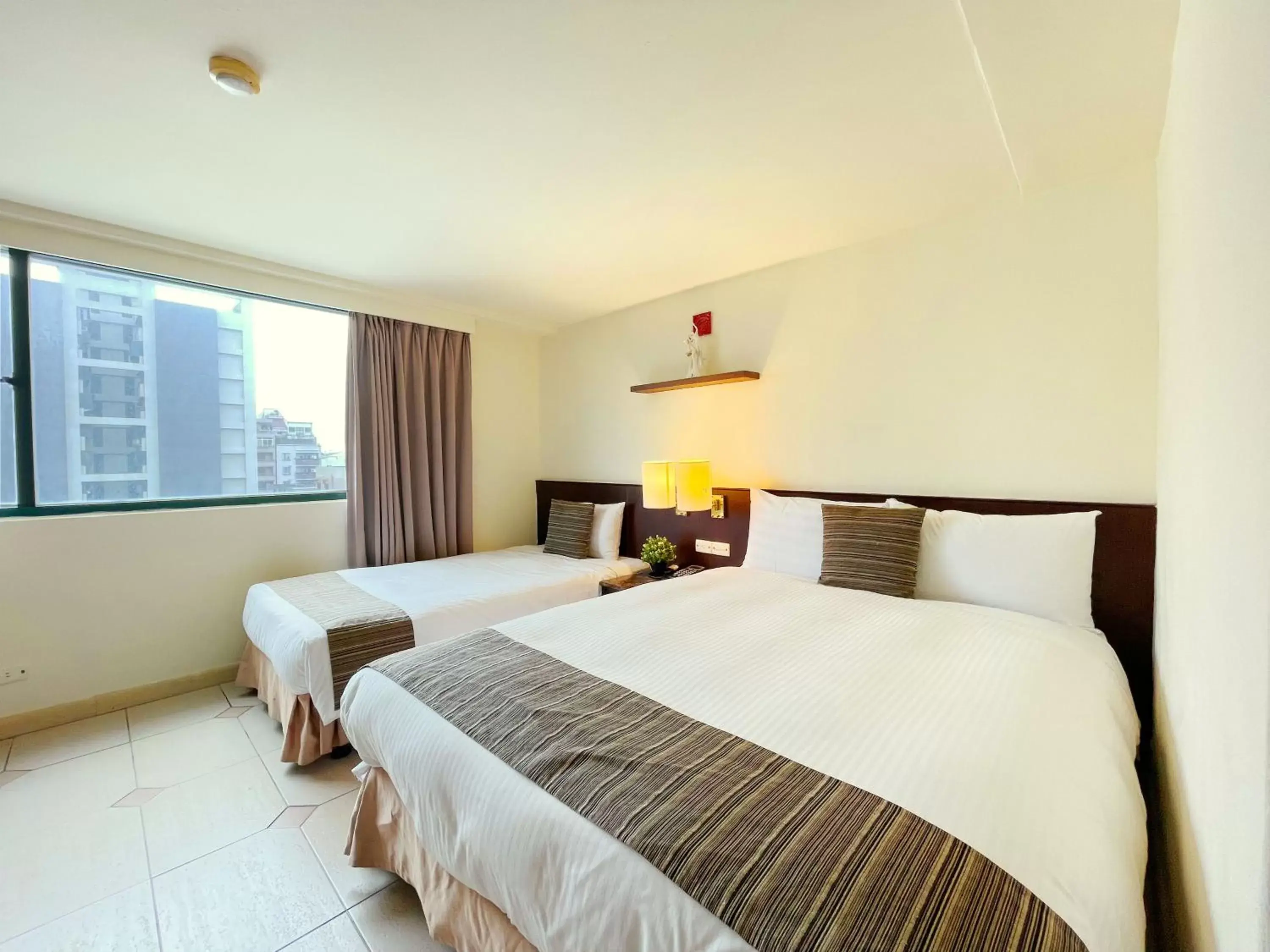 Bed in Finders Hotel Hualien Da-Tong