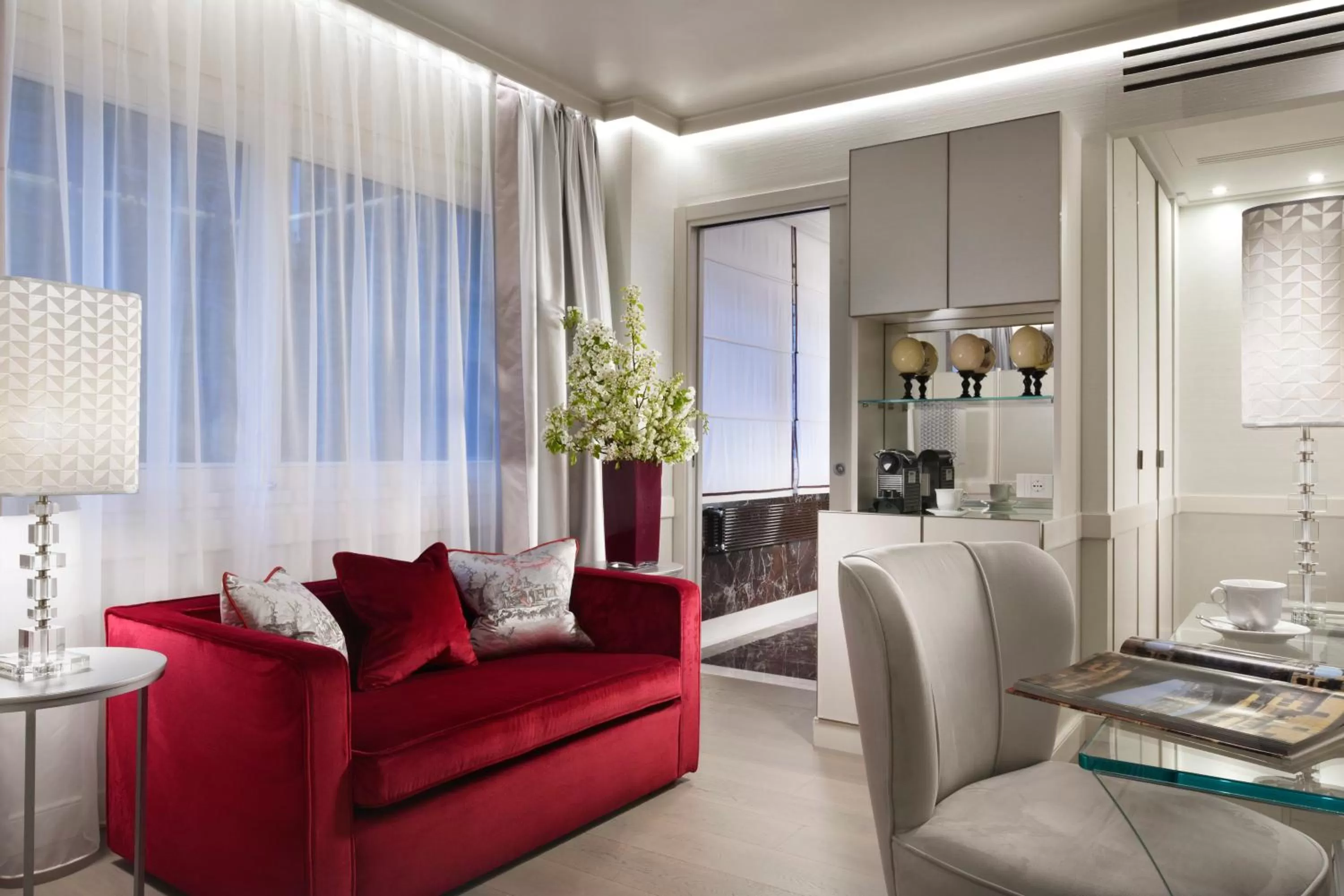 Seating area in Ponte Vecchio Suites & Spa