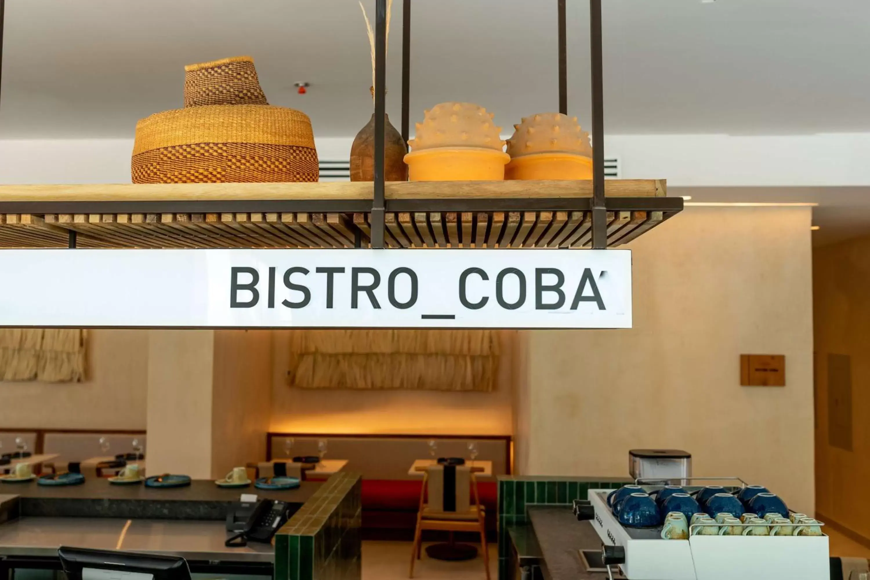 Dining area in Motto By Hilton Tulum