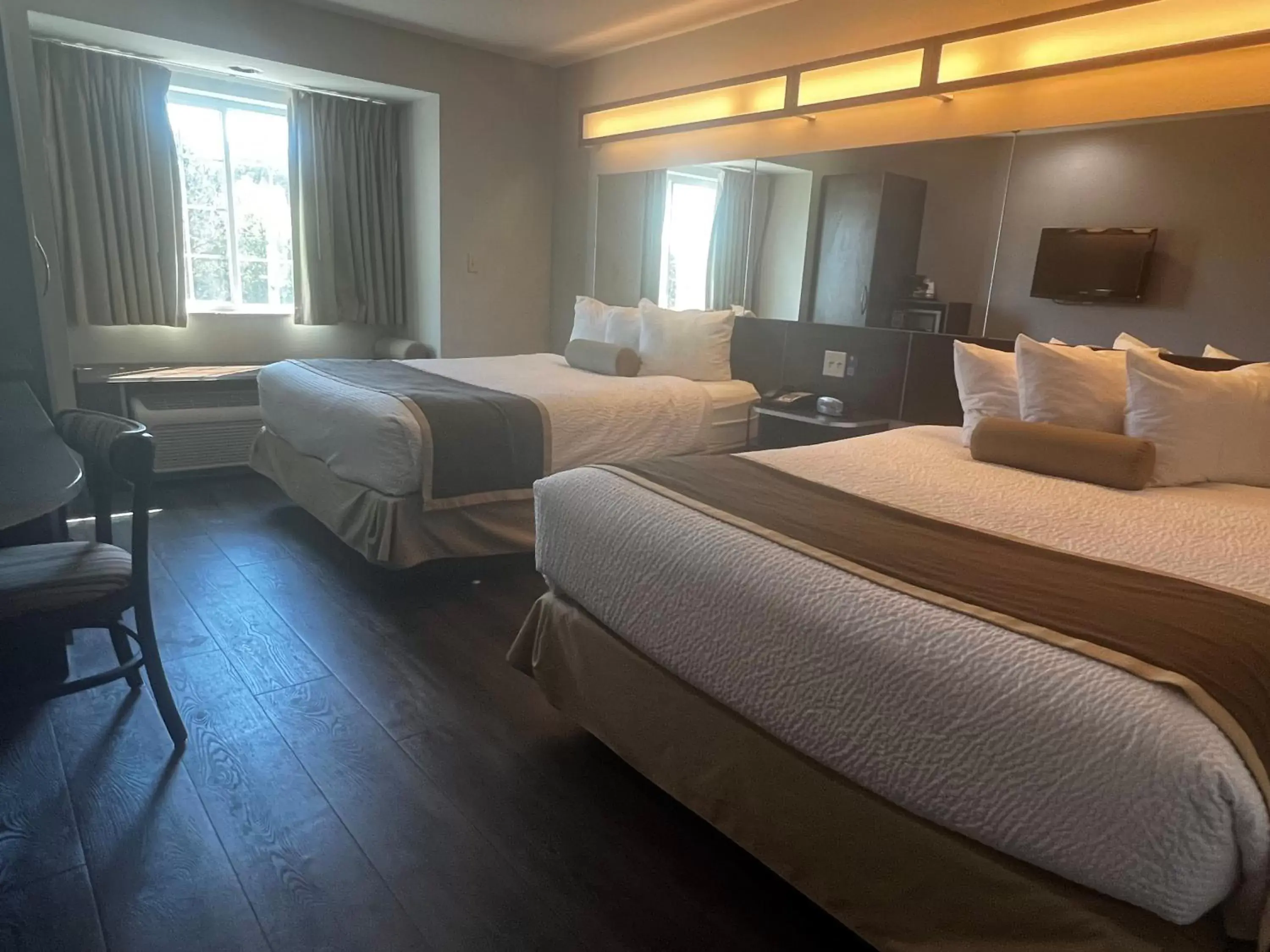 Bed in Microtel Inn & Suites by Wyndham Pearl River/Slidell