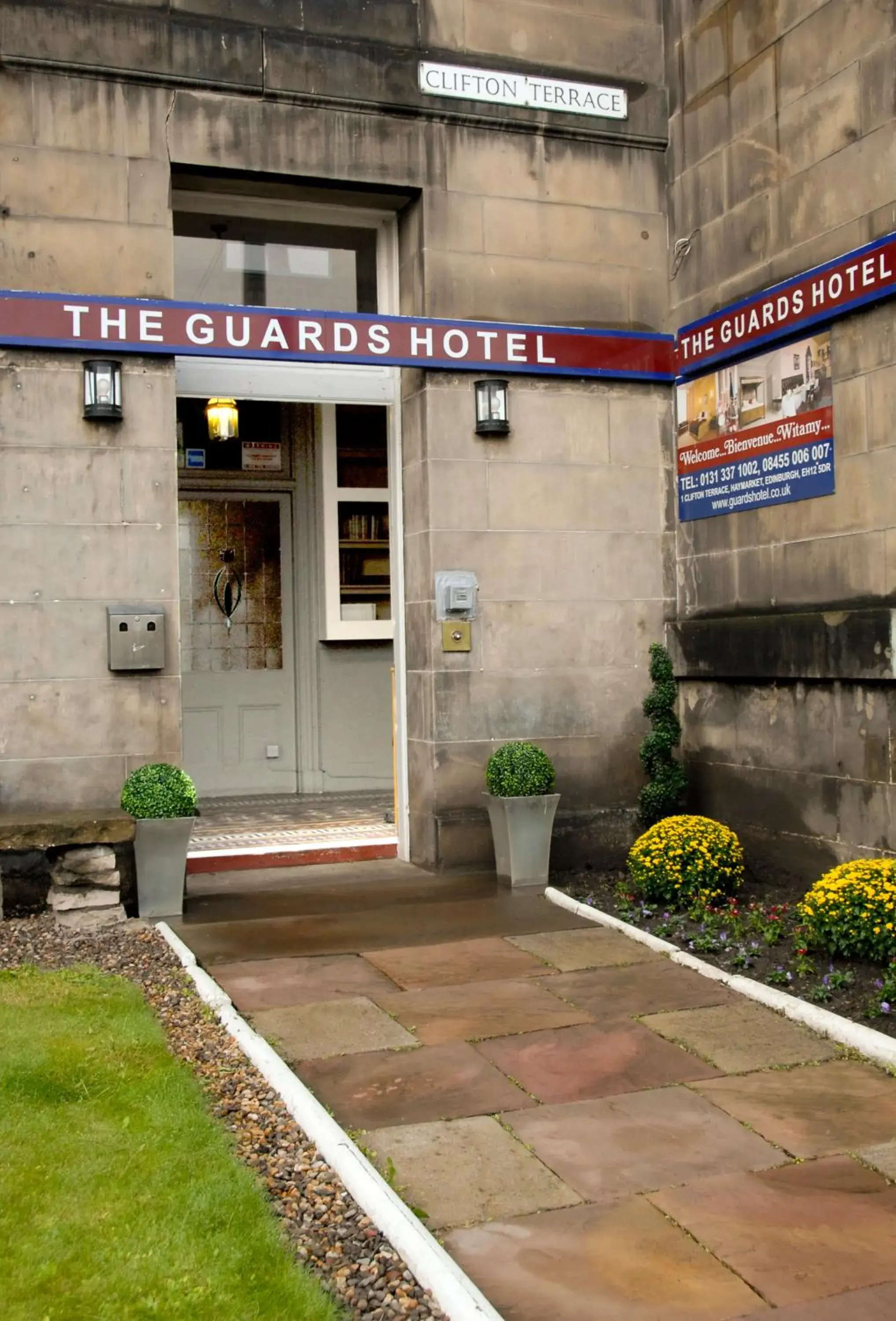 Facade/entrance, Property Building in The Guards Hotel