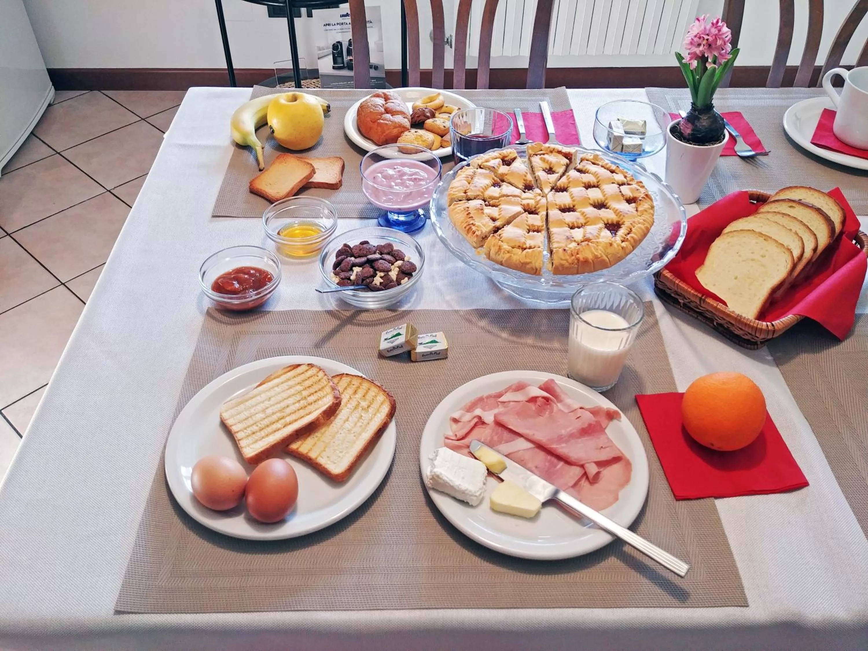 Food and drinks in Villa Stefania