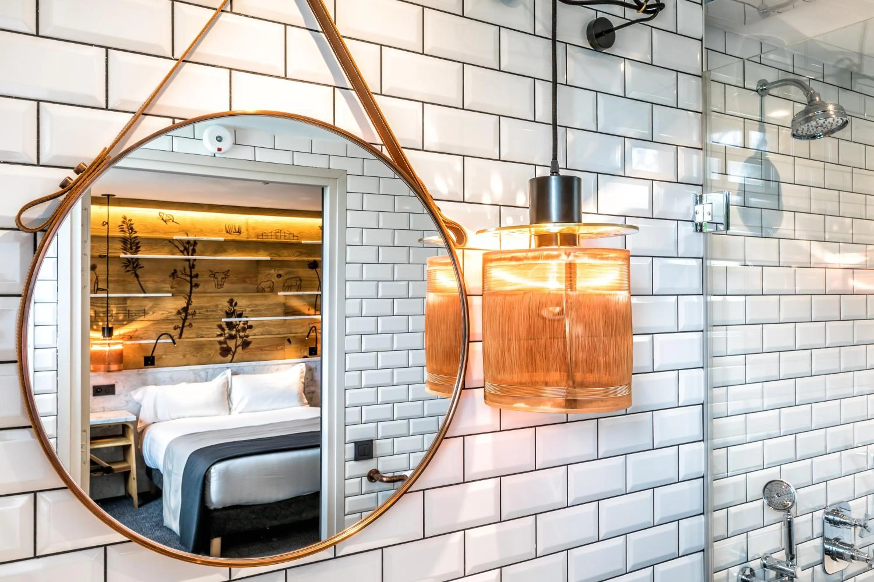 Bathroom in Hotel Restaurant Au Boeuf Couronné