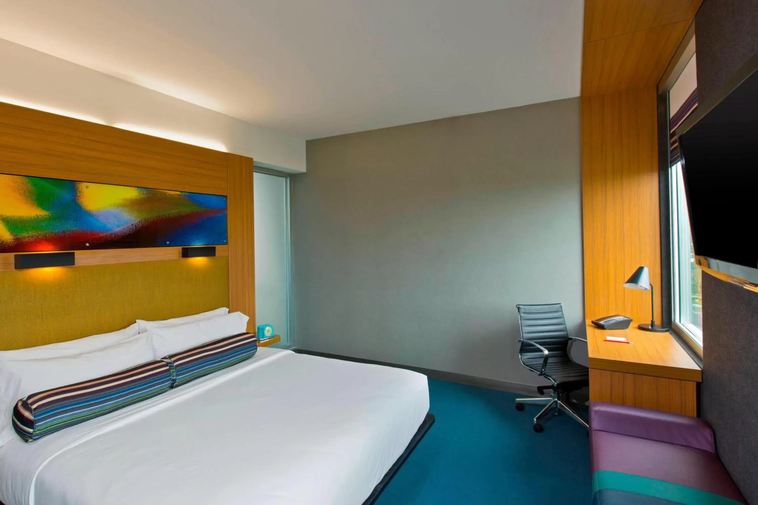 Photo of the whole room, Bed in Aloft San Jose Hotel, Costa Rica