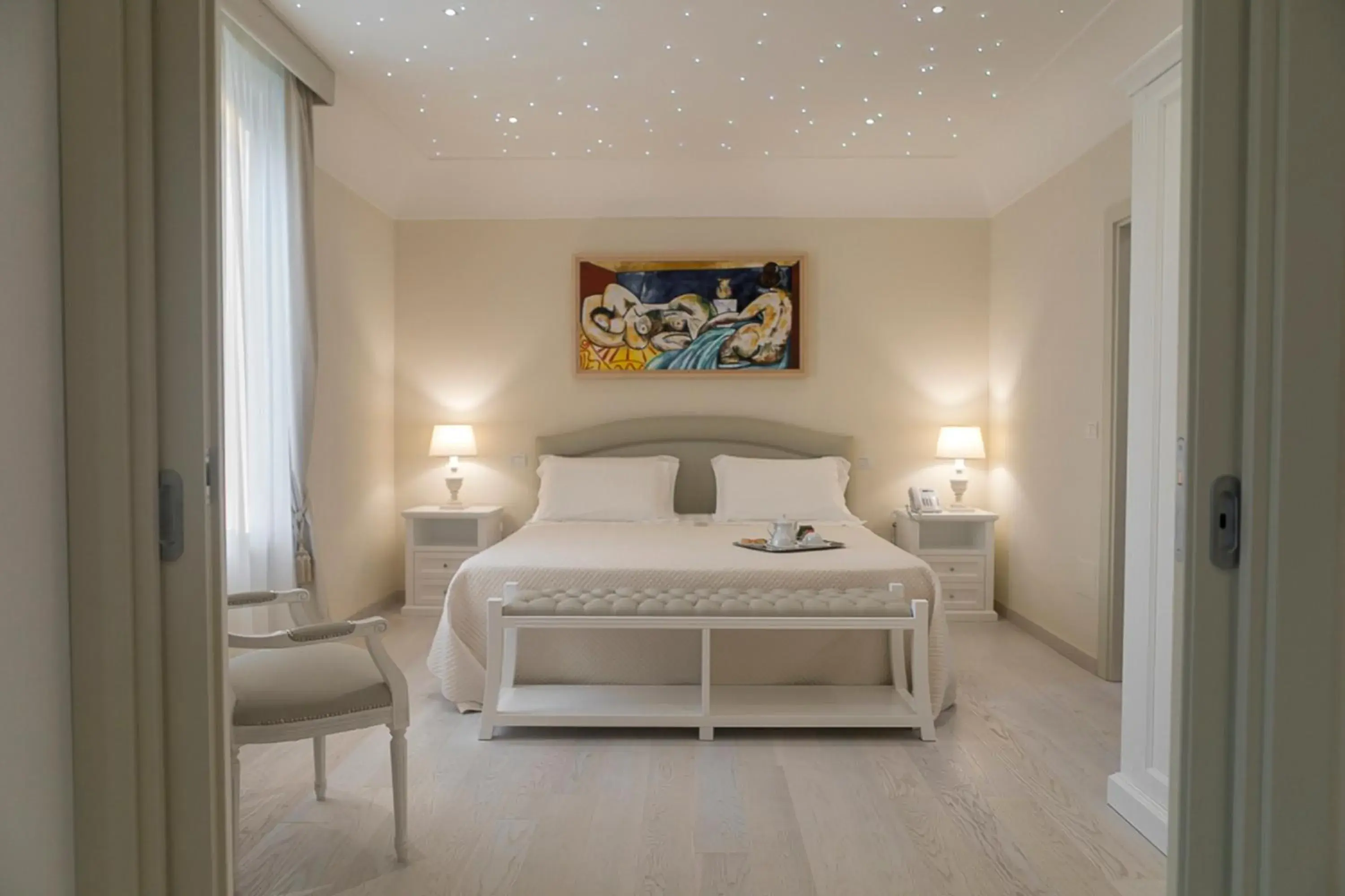 Bed in Sangiorgio Resort & Spa