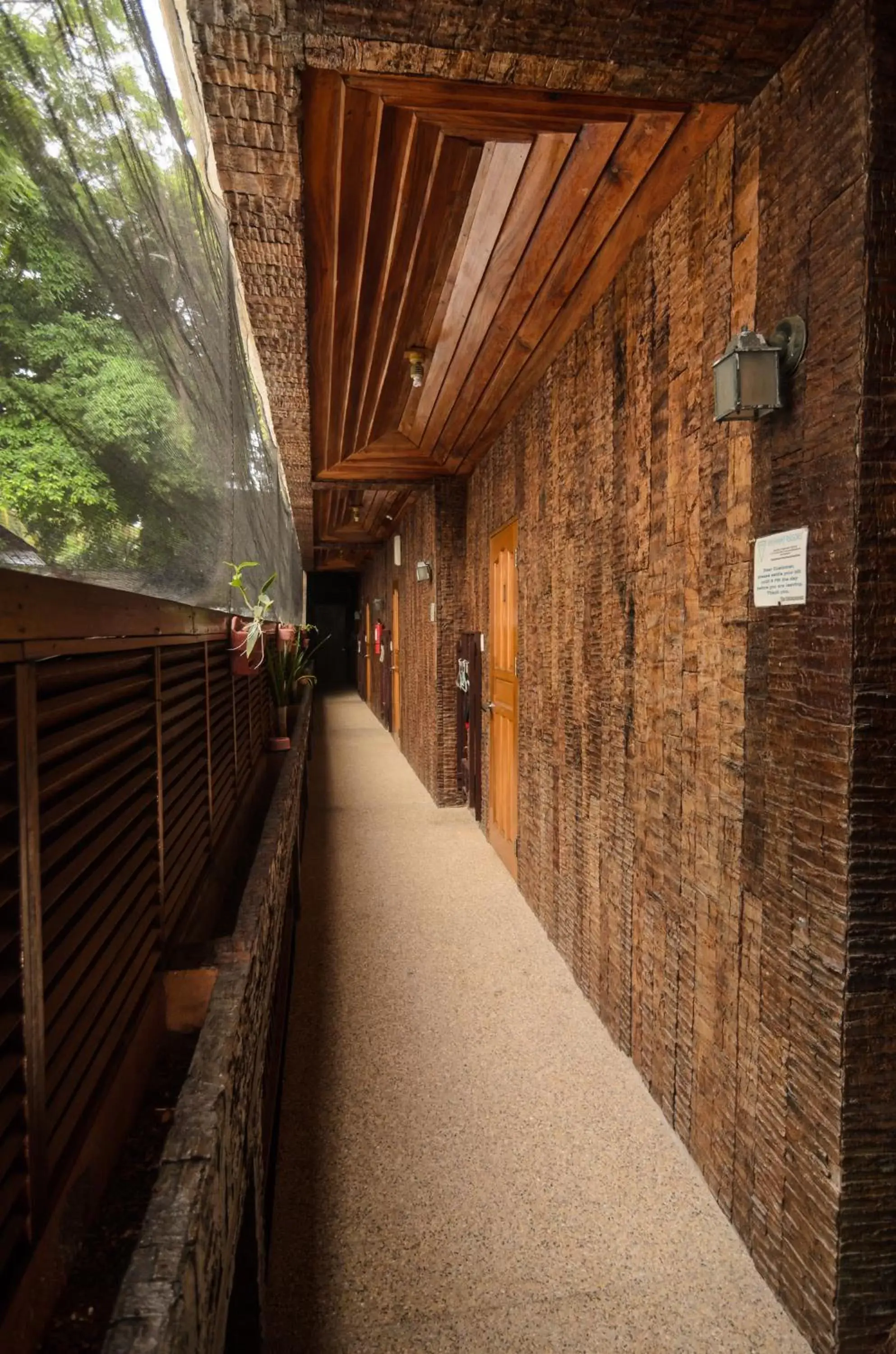 Facade/entrance, Balcony/Terrace in Hayahay Resort