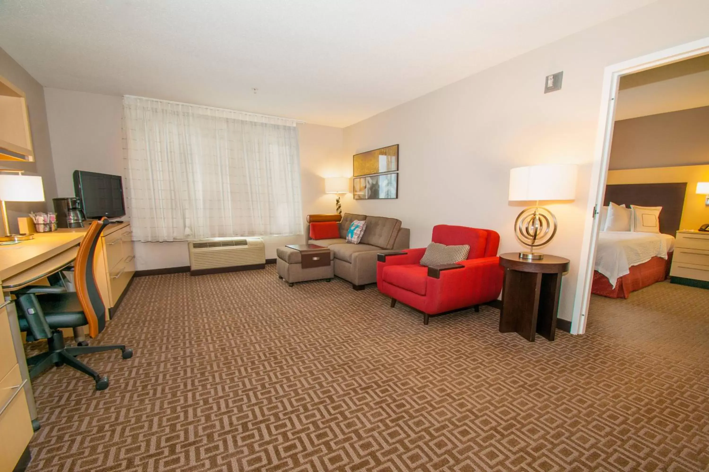 Living room, Seating Area in TownePlace Suites by Marriott Scranton Wilkes-Barre
