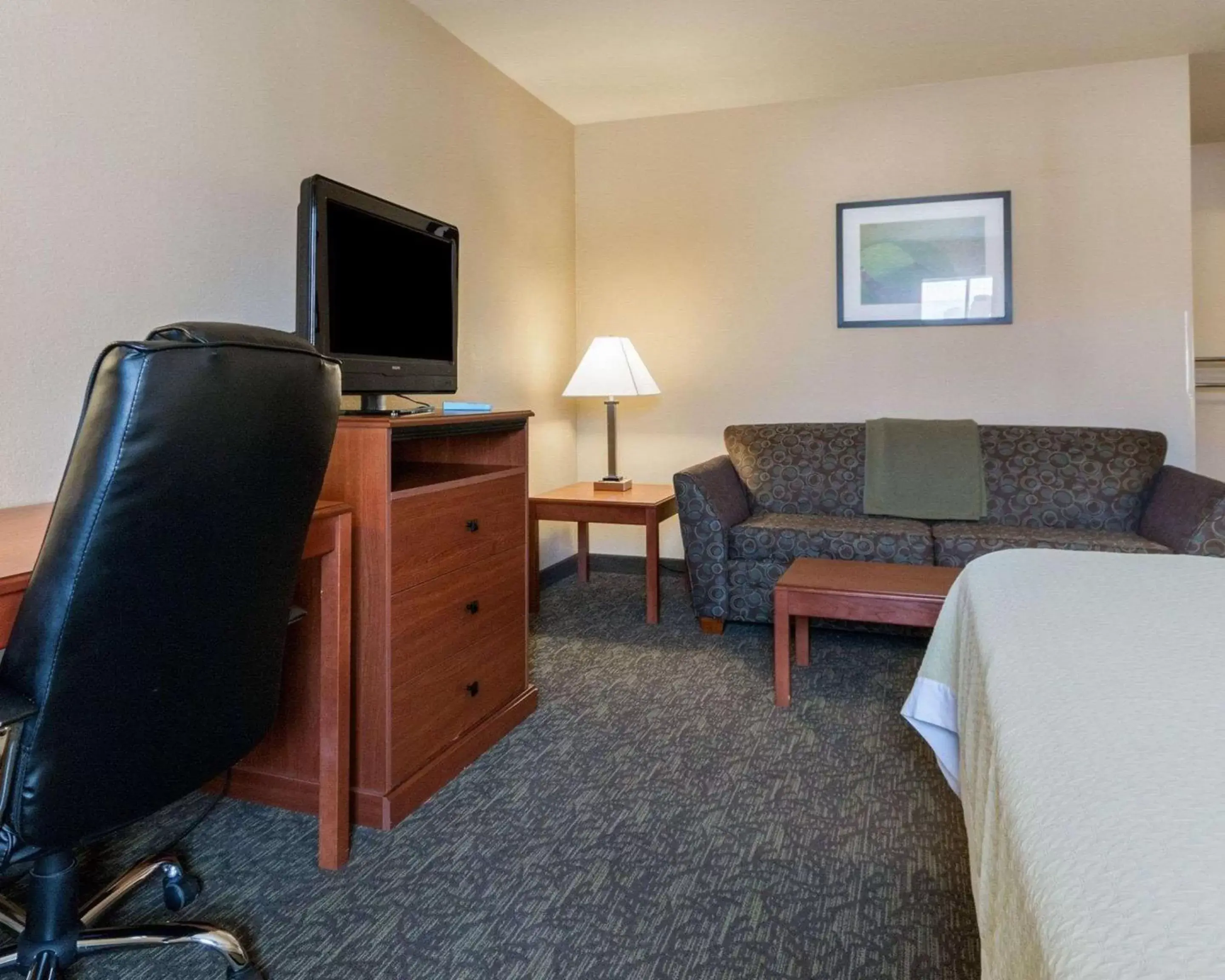 Photo of the whole room, TV/Entertainment Center in Rodeway Inn of Junction