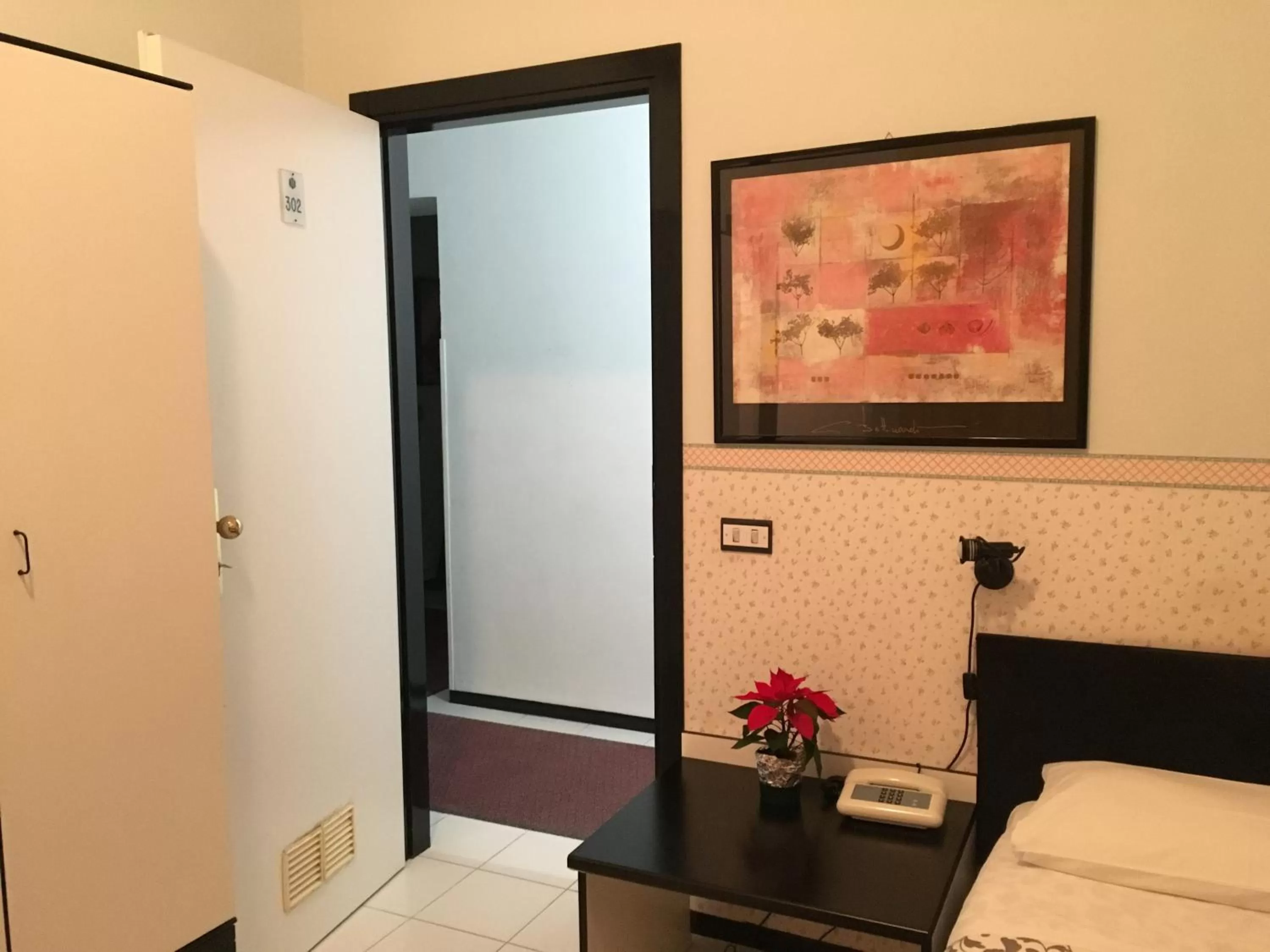 Bed in Hotel Letizia