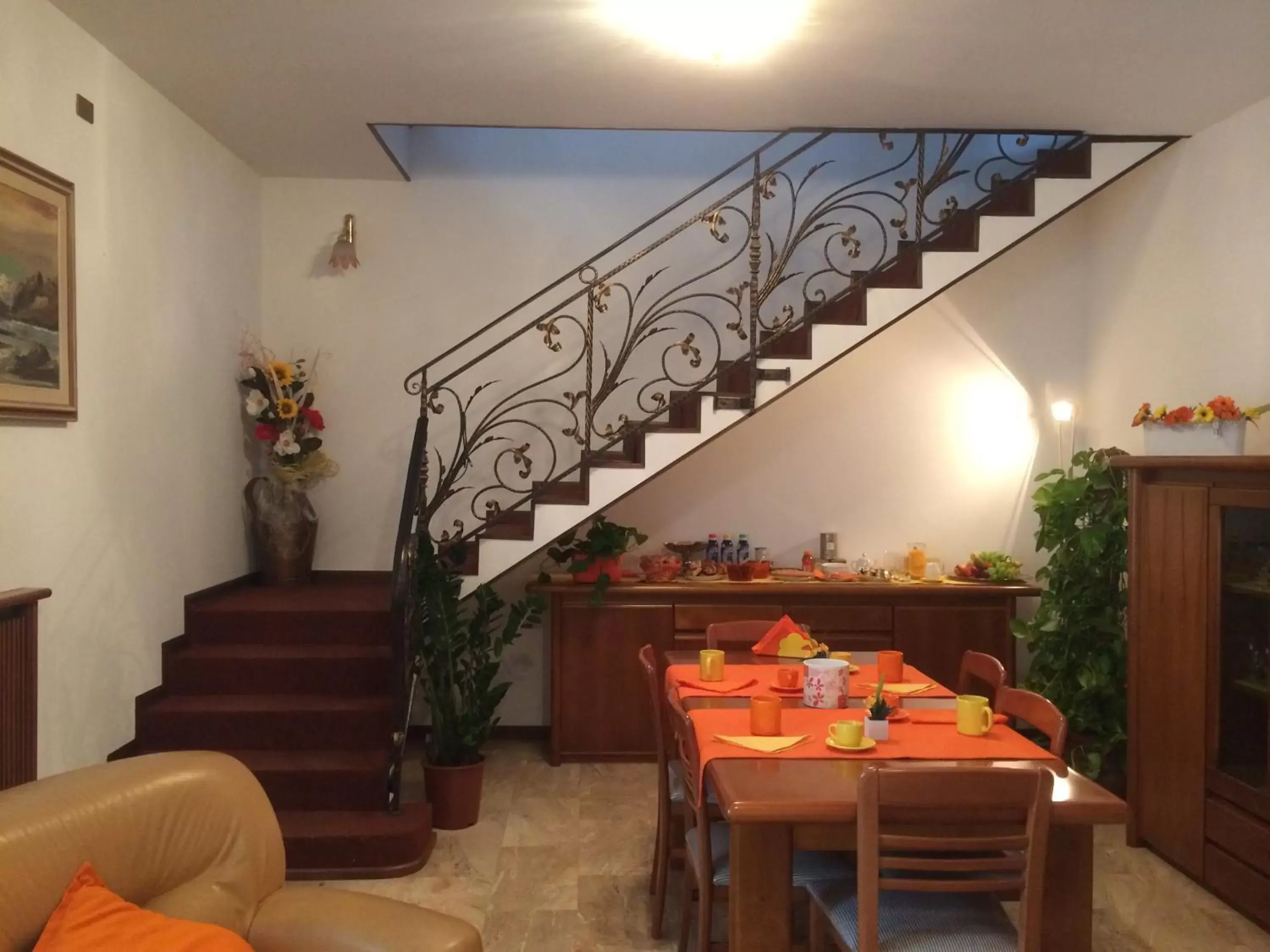 Seating area, Restaurant/Places to Eat in B&B Soleluna