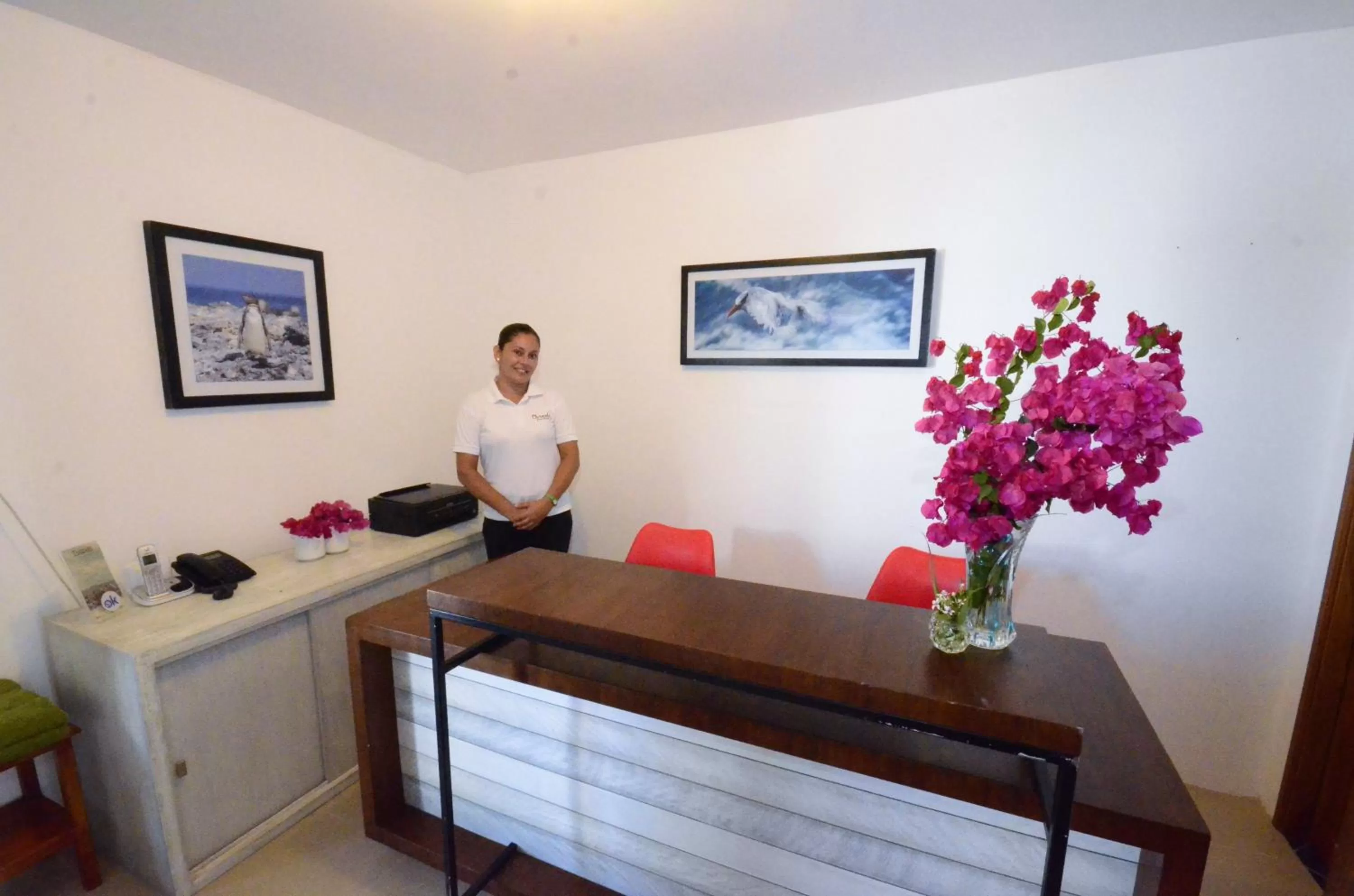 Lobby or reception in Casita de la Playa