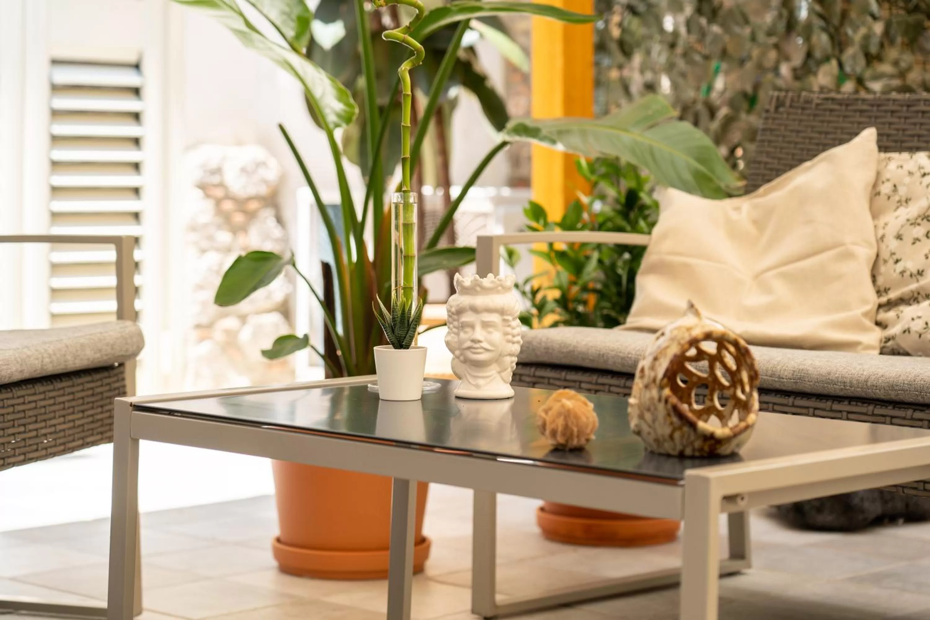 Garden in Portosalvo Rooms