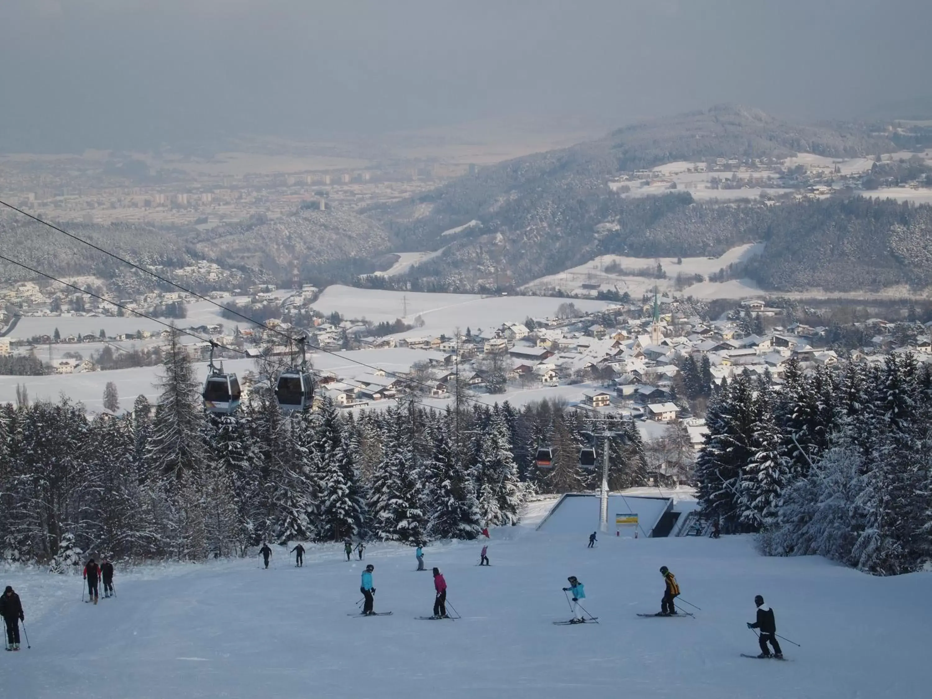 Skiing, Winter in Hotel Sonnhof