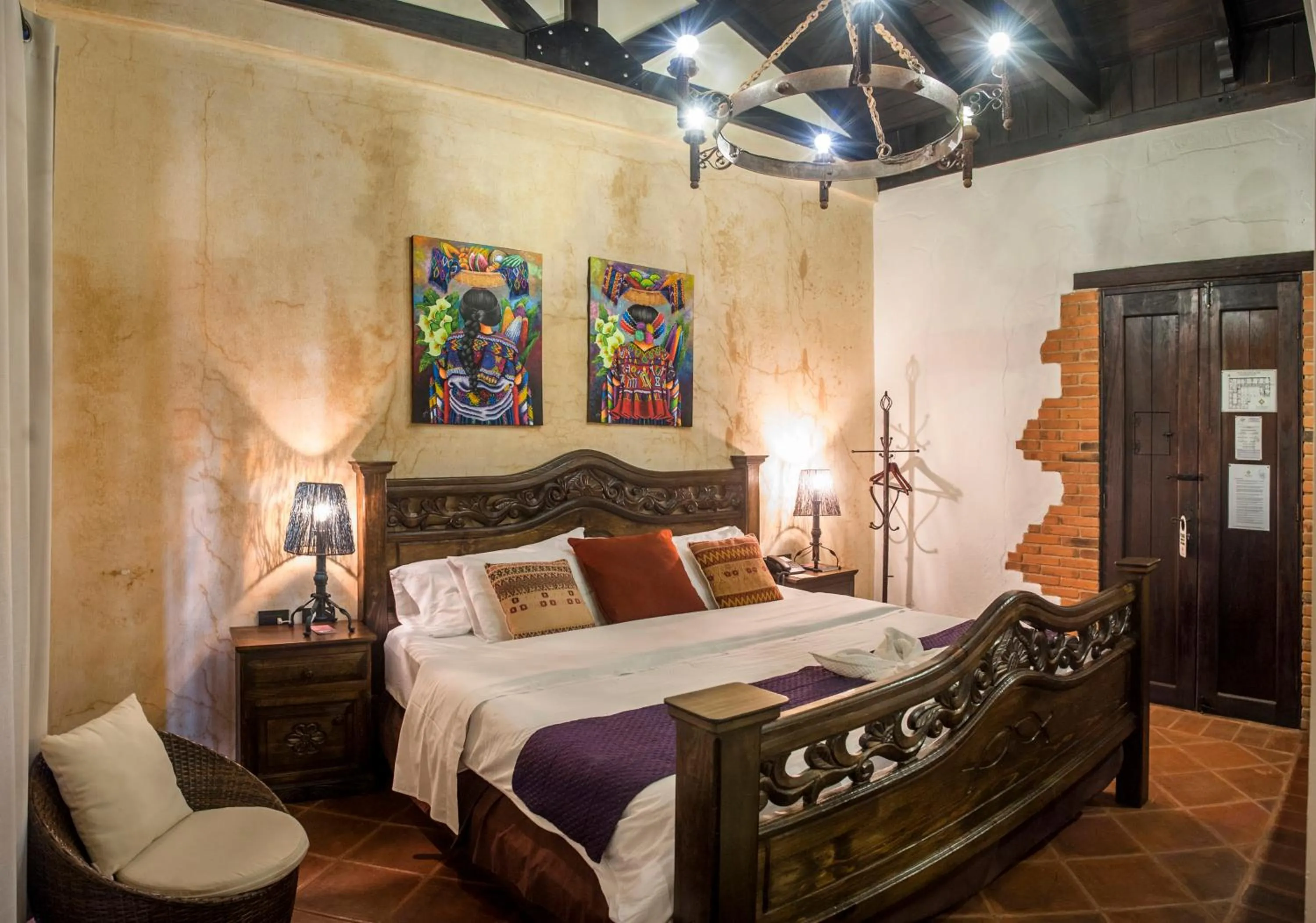 Other, Bed in Los Olivos Boutique Hotel Antigua Guatemala