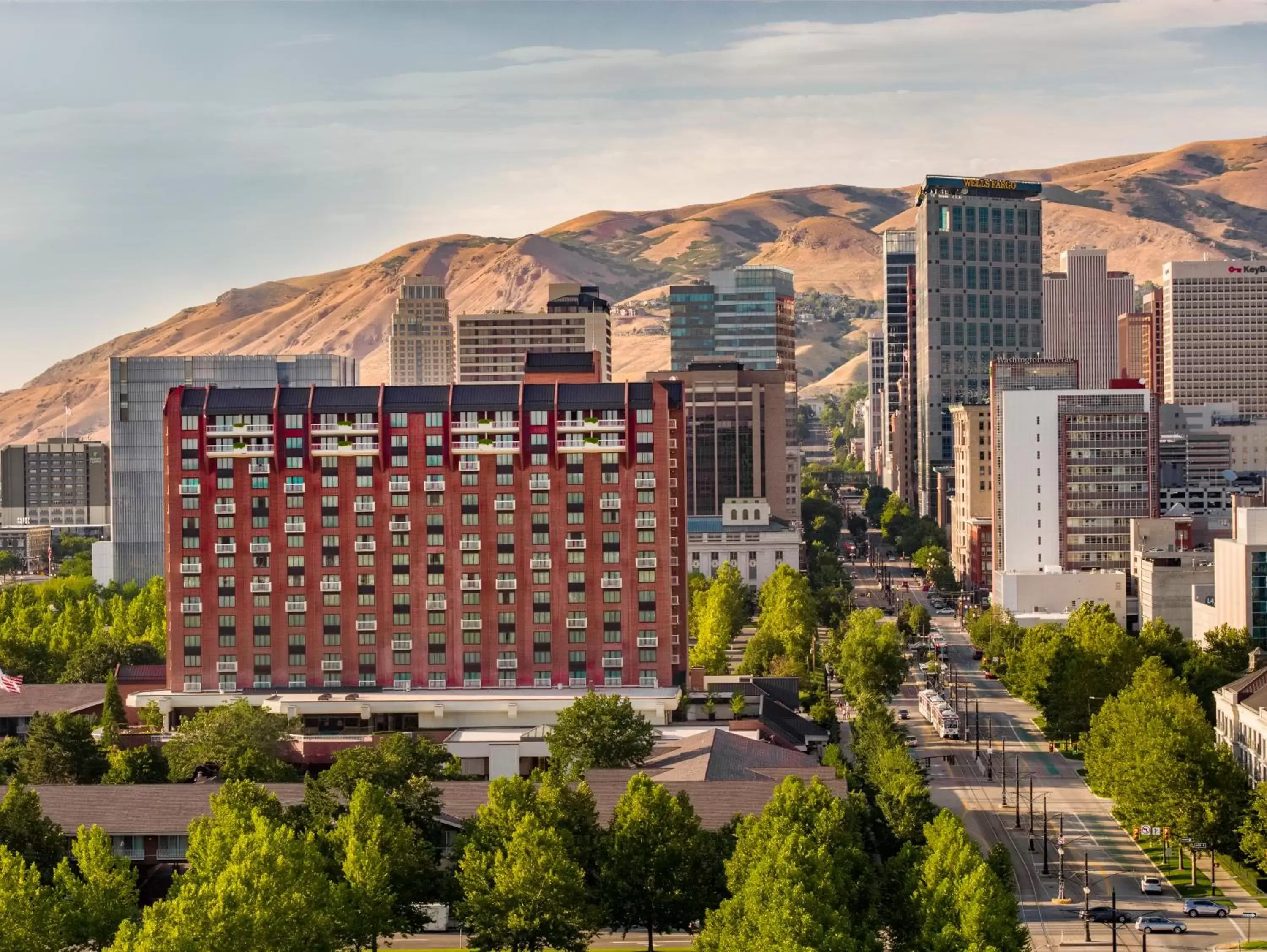 Property building in Little America Hotel Salt Lake City