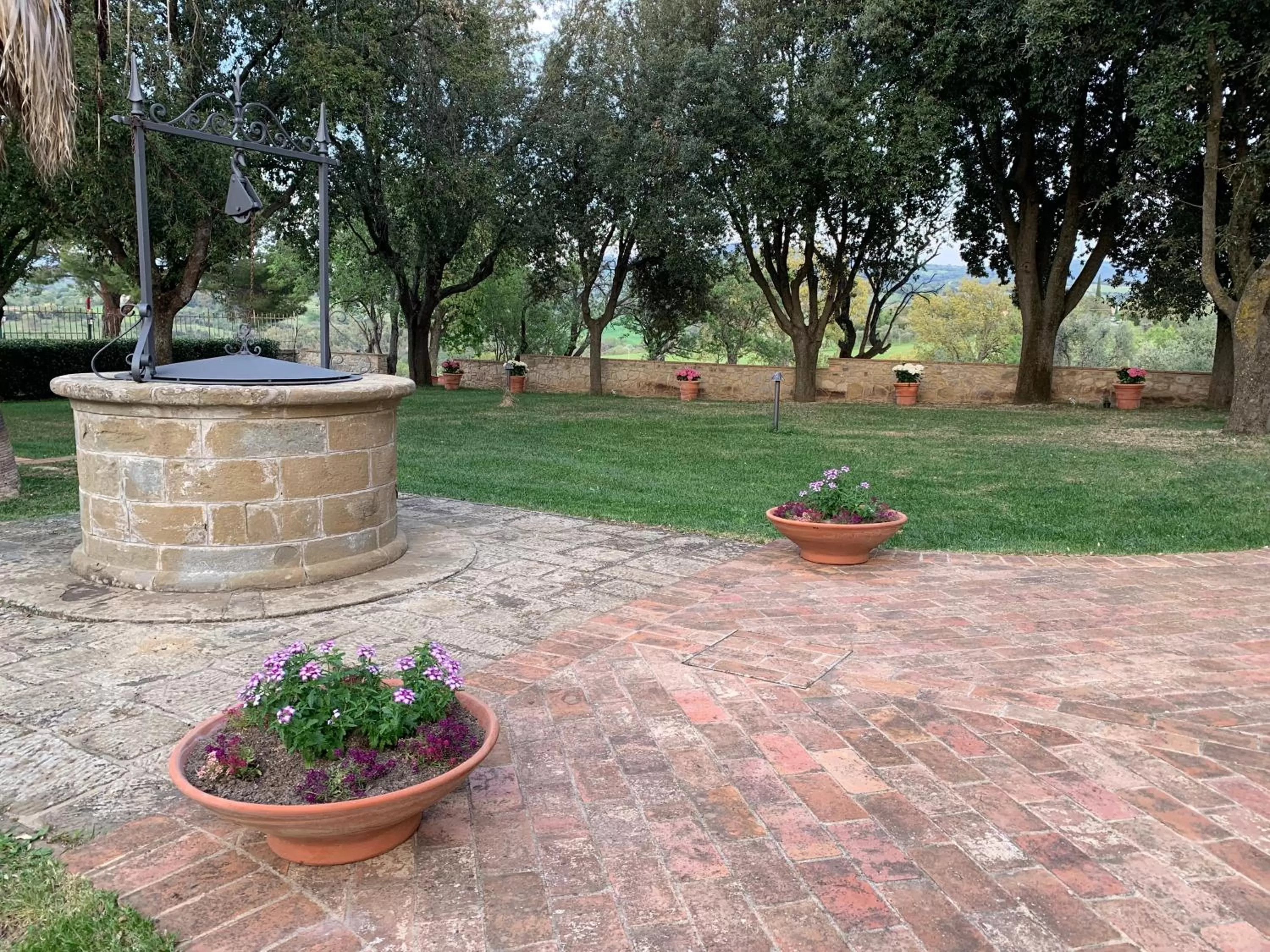 Garden in Villa Preselle Country Resort