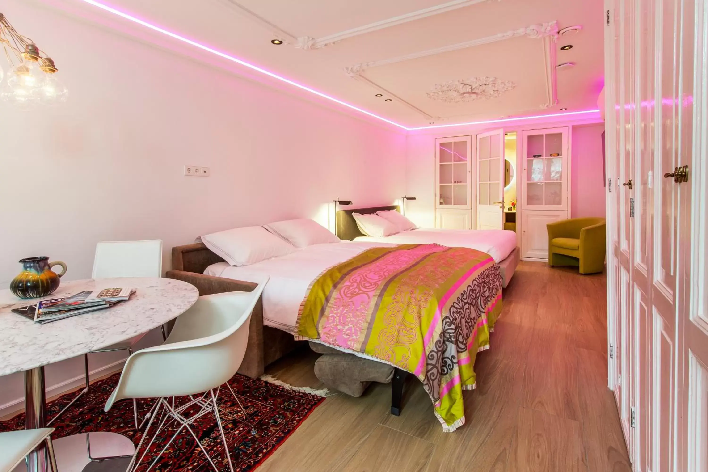 Bedroom, Bed in Amstel Corner Hotel