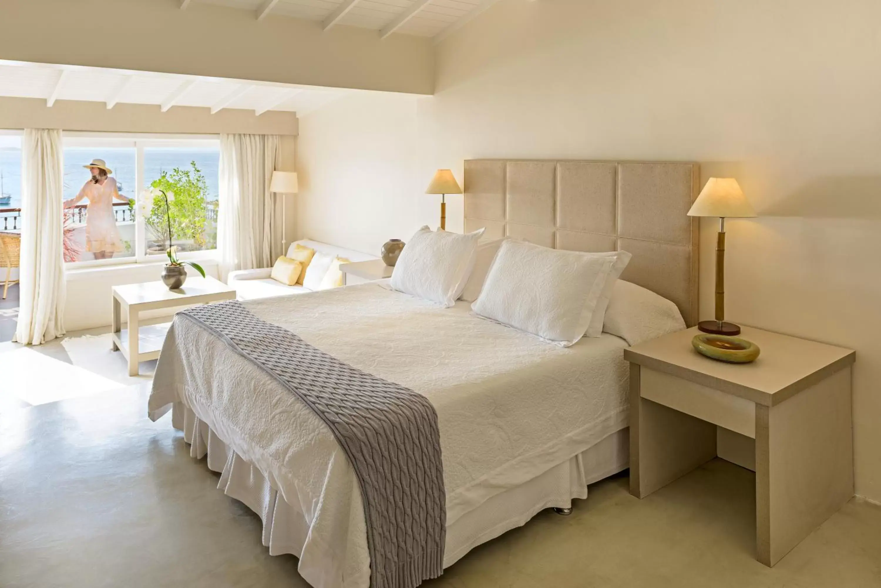 Bed in Casas Brancas Boutique Hotel & Spa