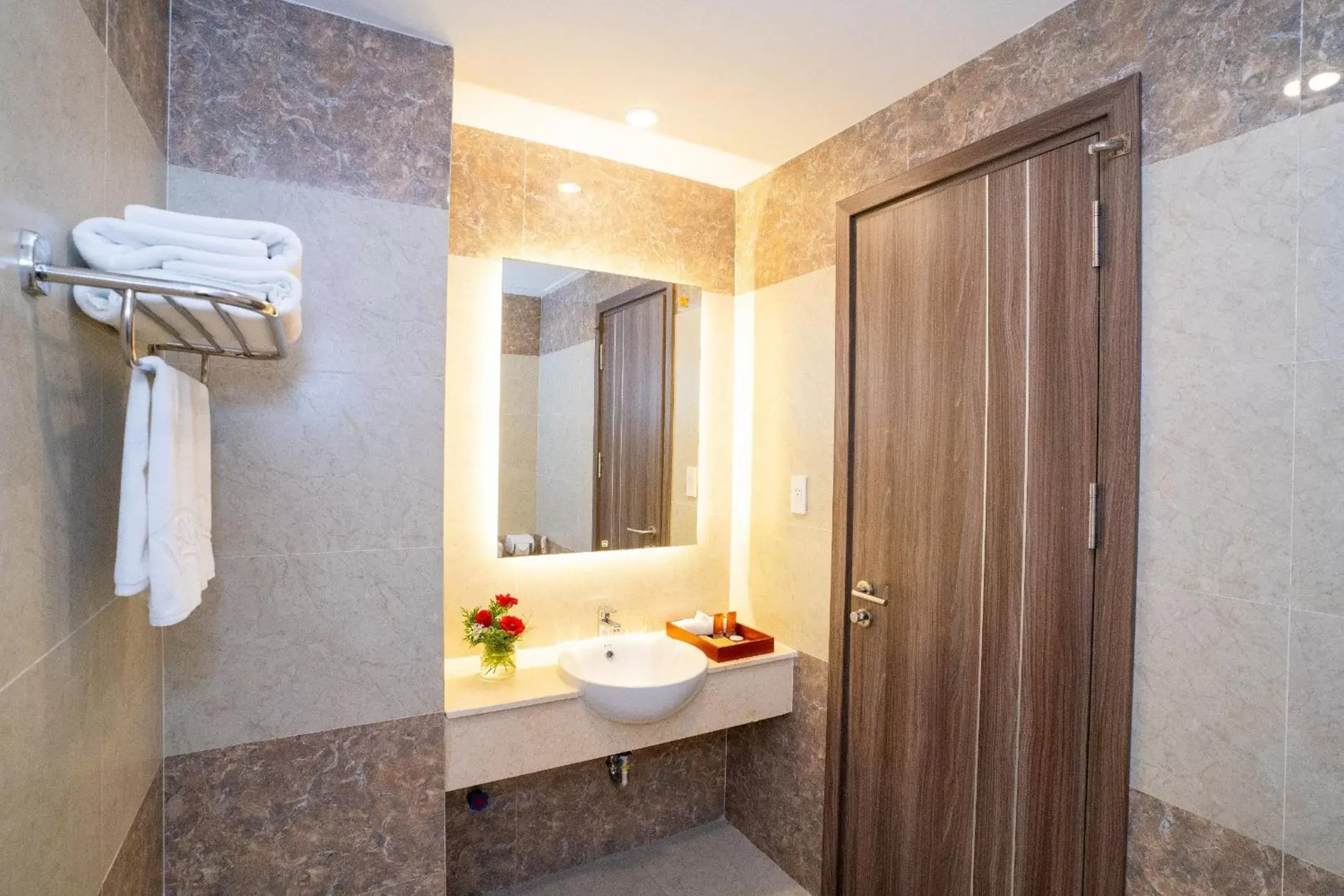 Bathroom in Navy Hotel Cam Ranh