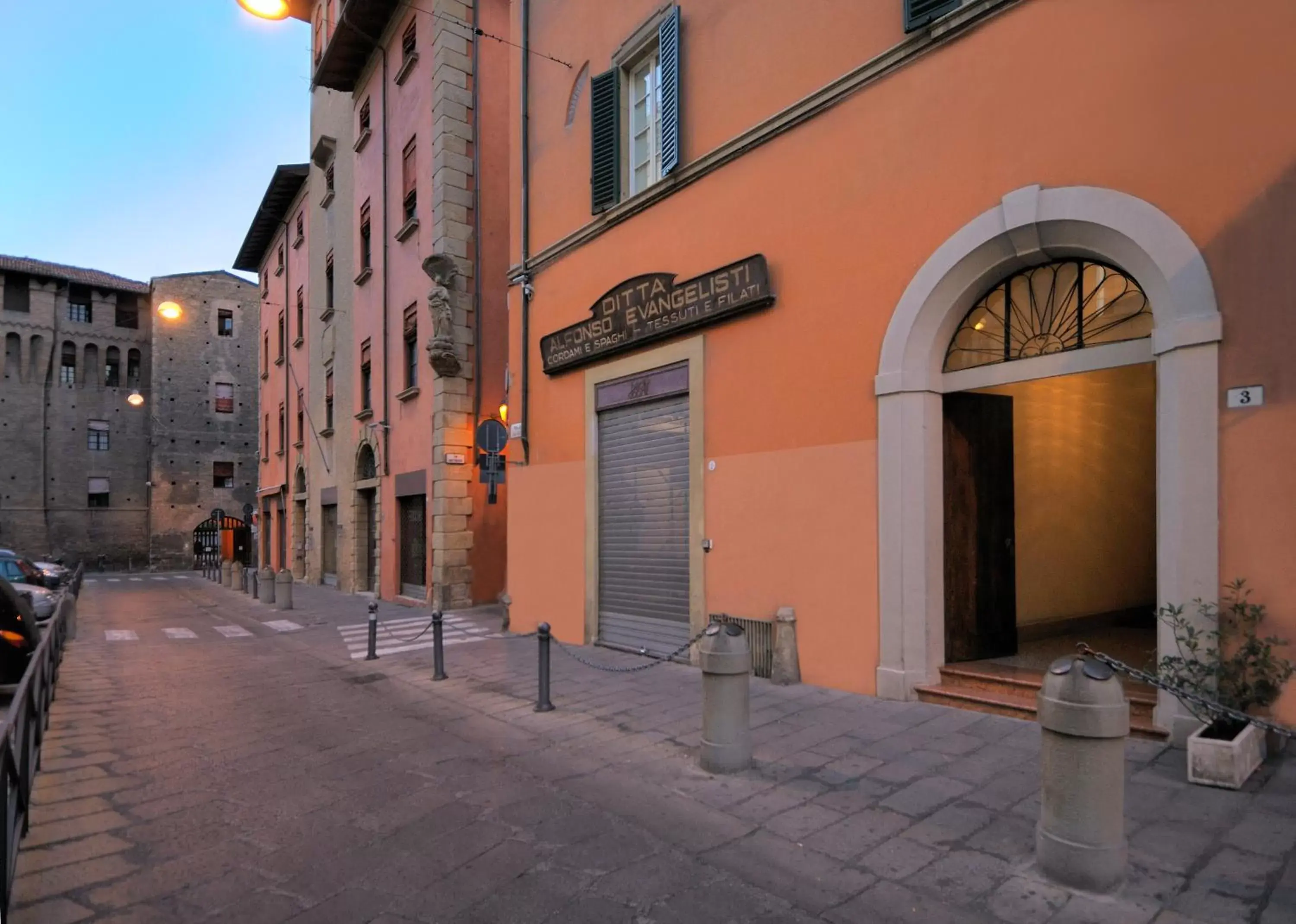 Facade/entrance in Art Hotel Orologio