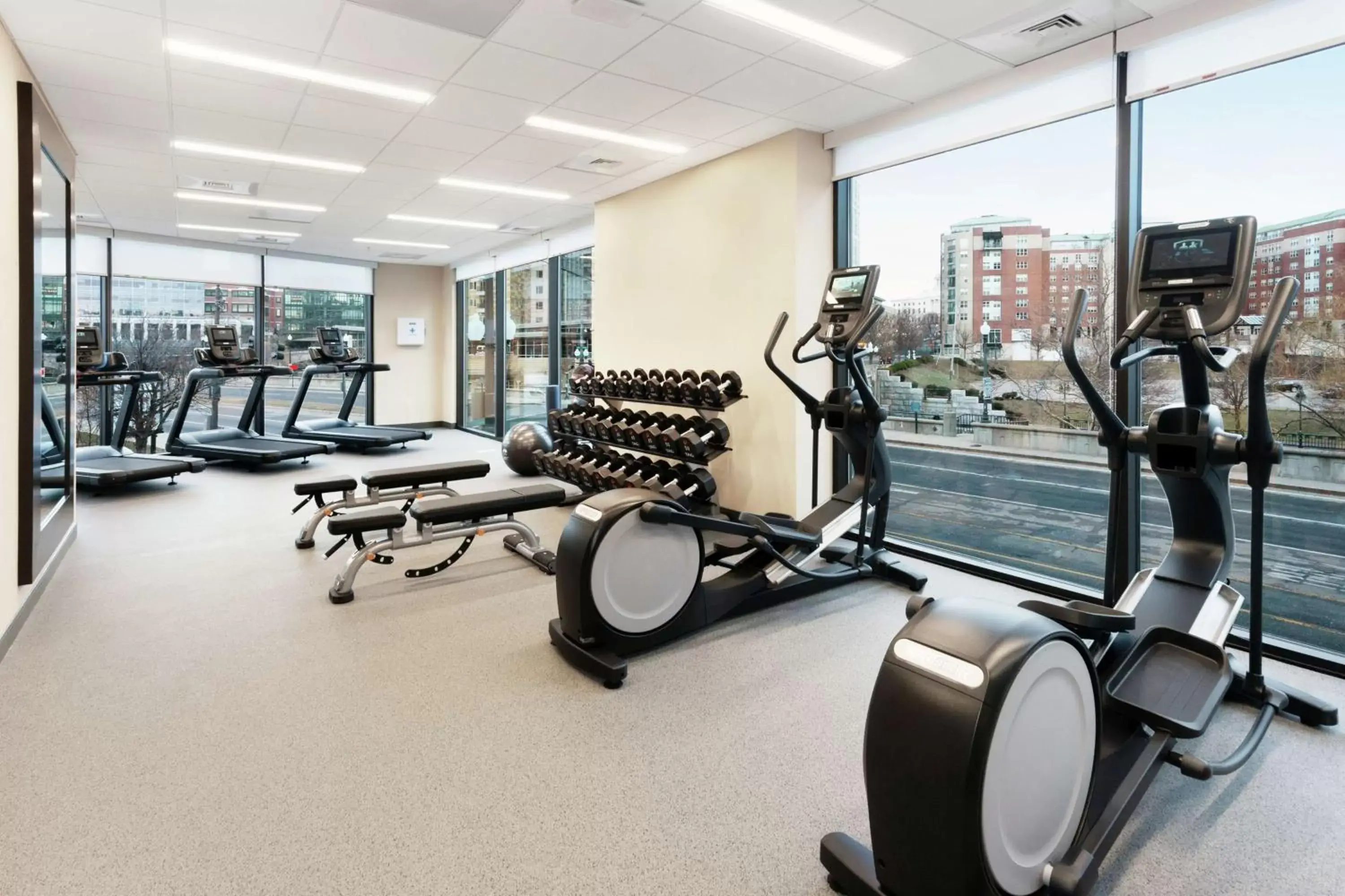 Fitness centre/facilities, Fitness Center/Facilities in Homewood Suites By Hilton Providence