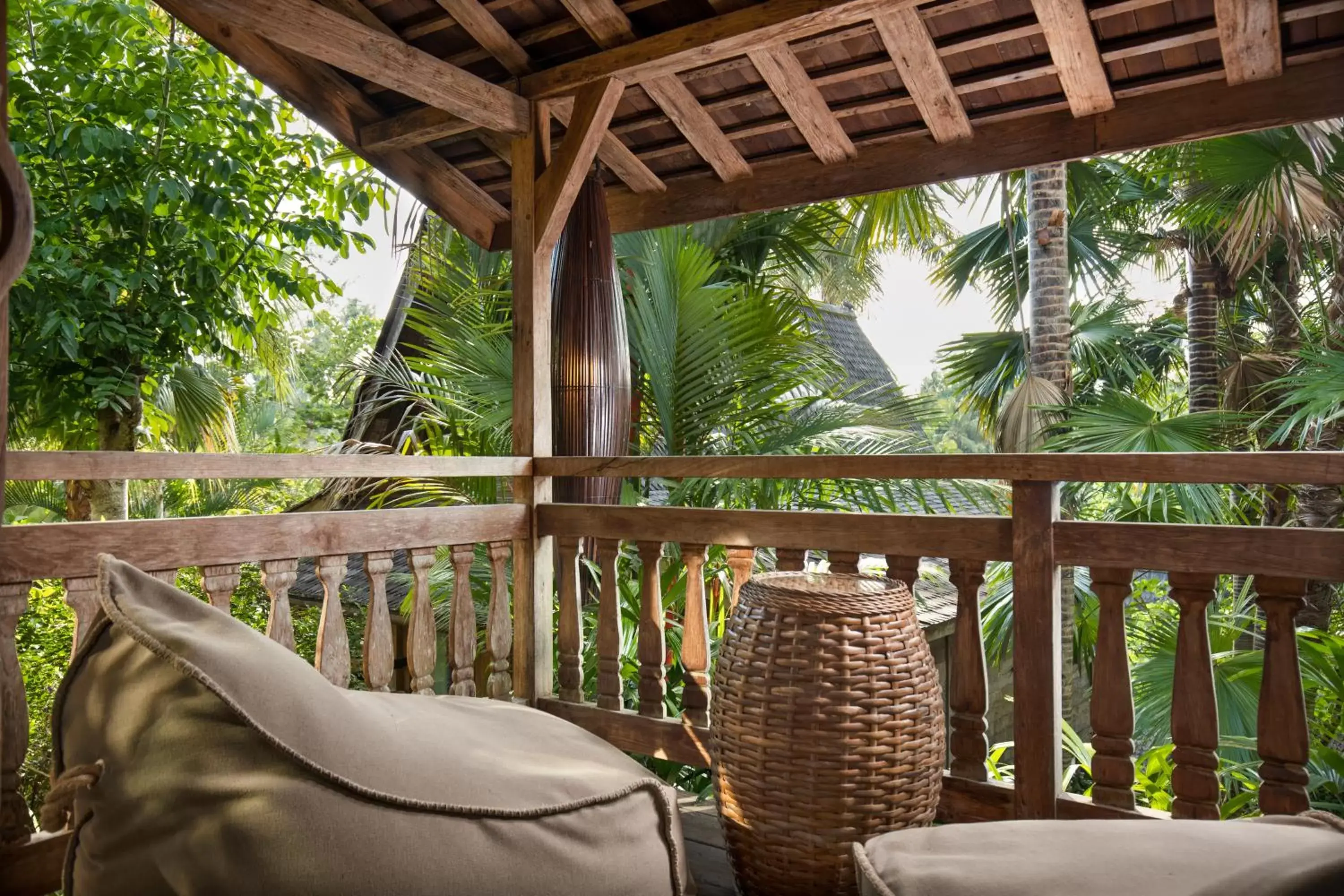 Balcony/Terrace in Blue Karma Dijiwa Ubud